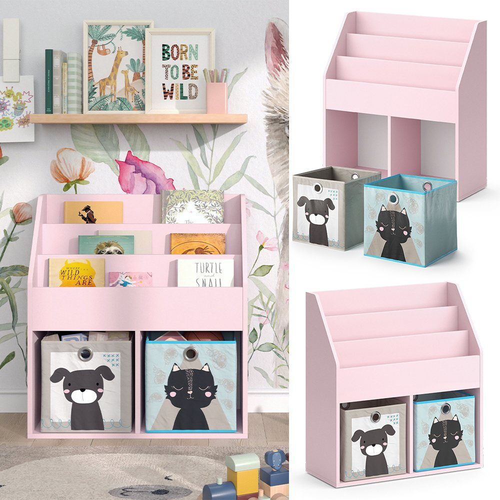 Vicco Bücherregal Luigi, Rosa, 72 x günstig online kaufen