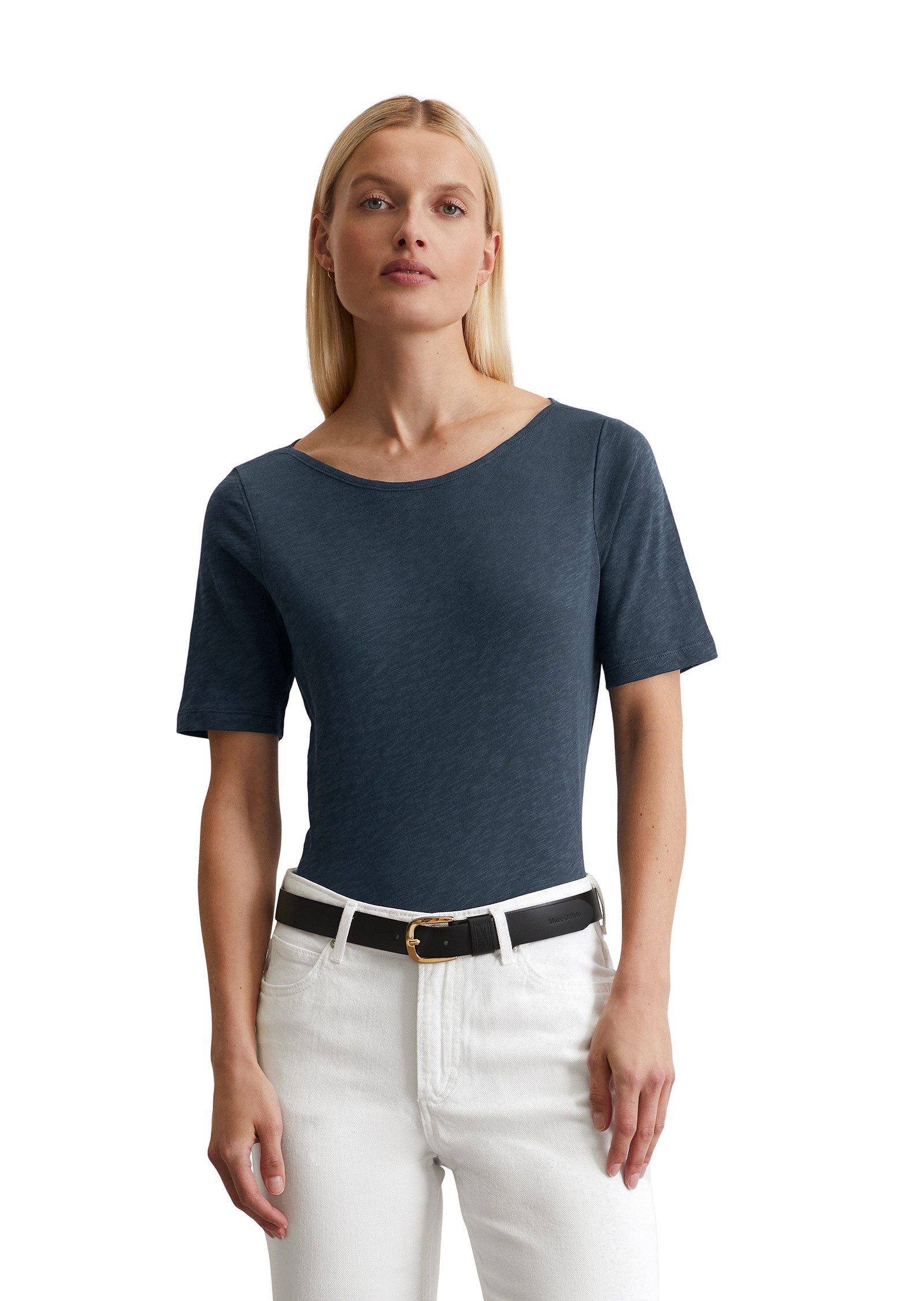 Marc O'Polo T-Shirt aus softem Slub-Jersey günstig online kaufen