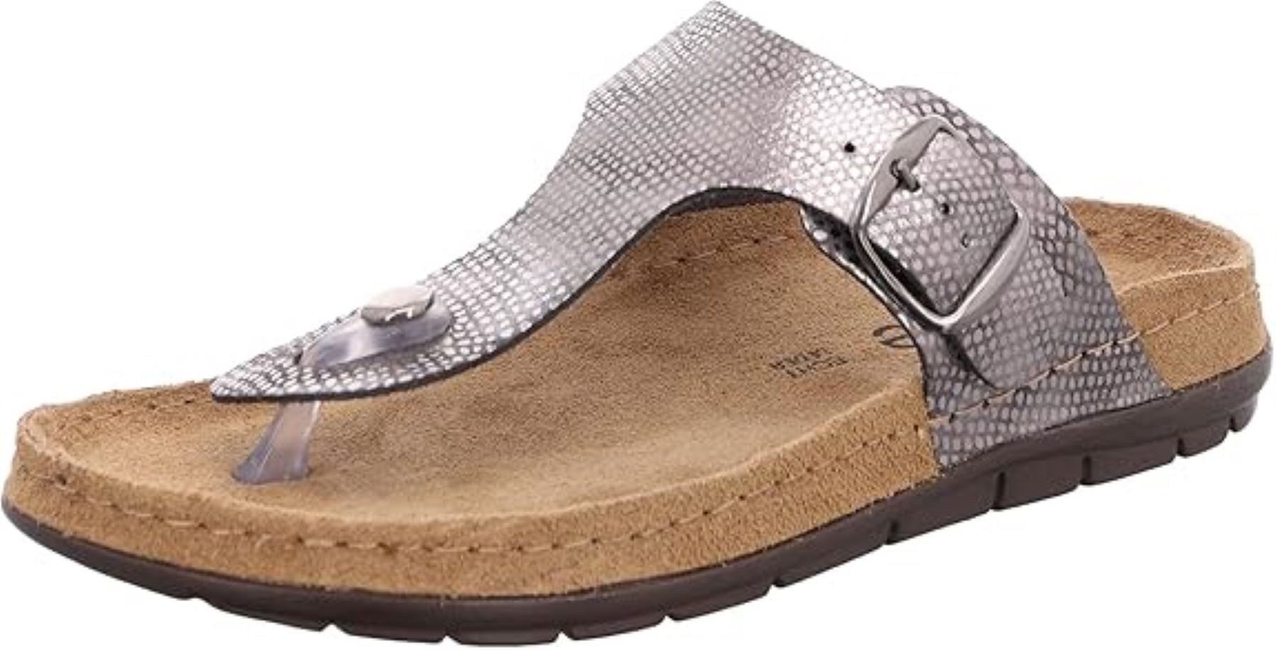 Rodigo 5867 88 Damen Zehentrenner anthrazit Zehentrenner