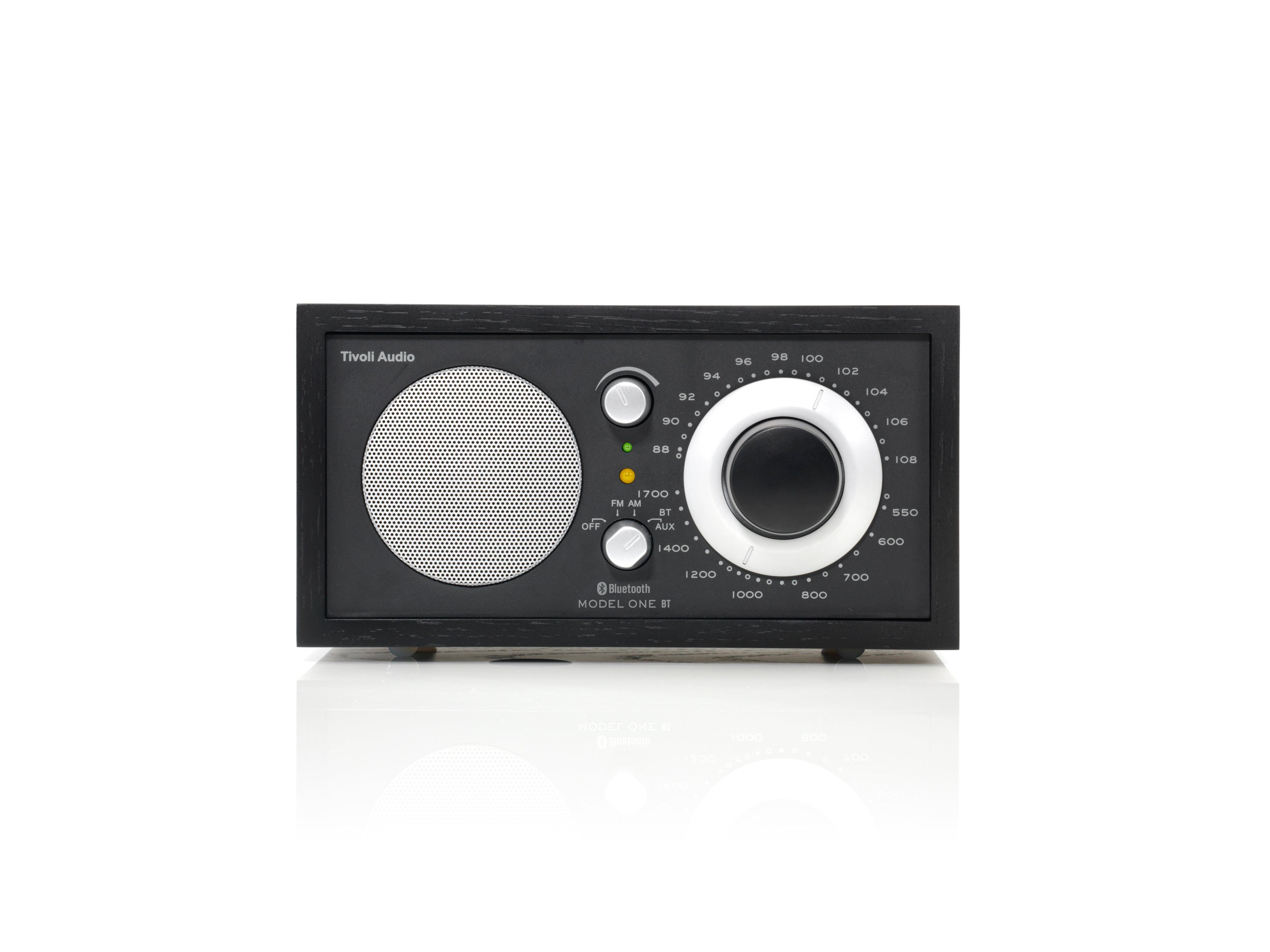 Tivoli Audio Model One BT UKW-Radio (FM-Tuner, Retro-Optik, Bluetooth, Echtholz-Gehäuse, Tisch-Radio, Küchen-Radio)
