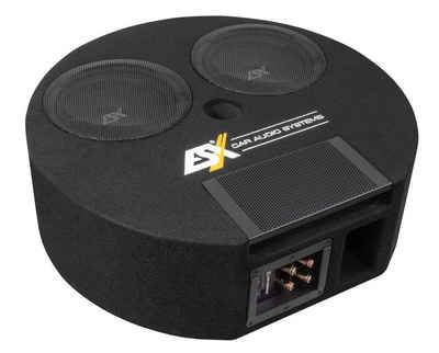 ESX DBX Dual Reserverad Reflexbox DBX-800Q mit 800 Watt Auto-Subwoofer