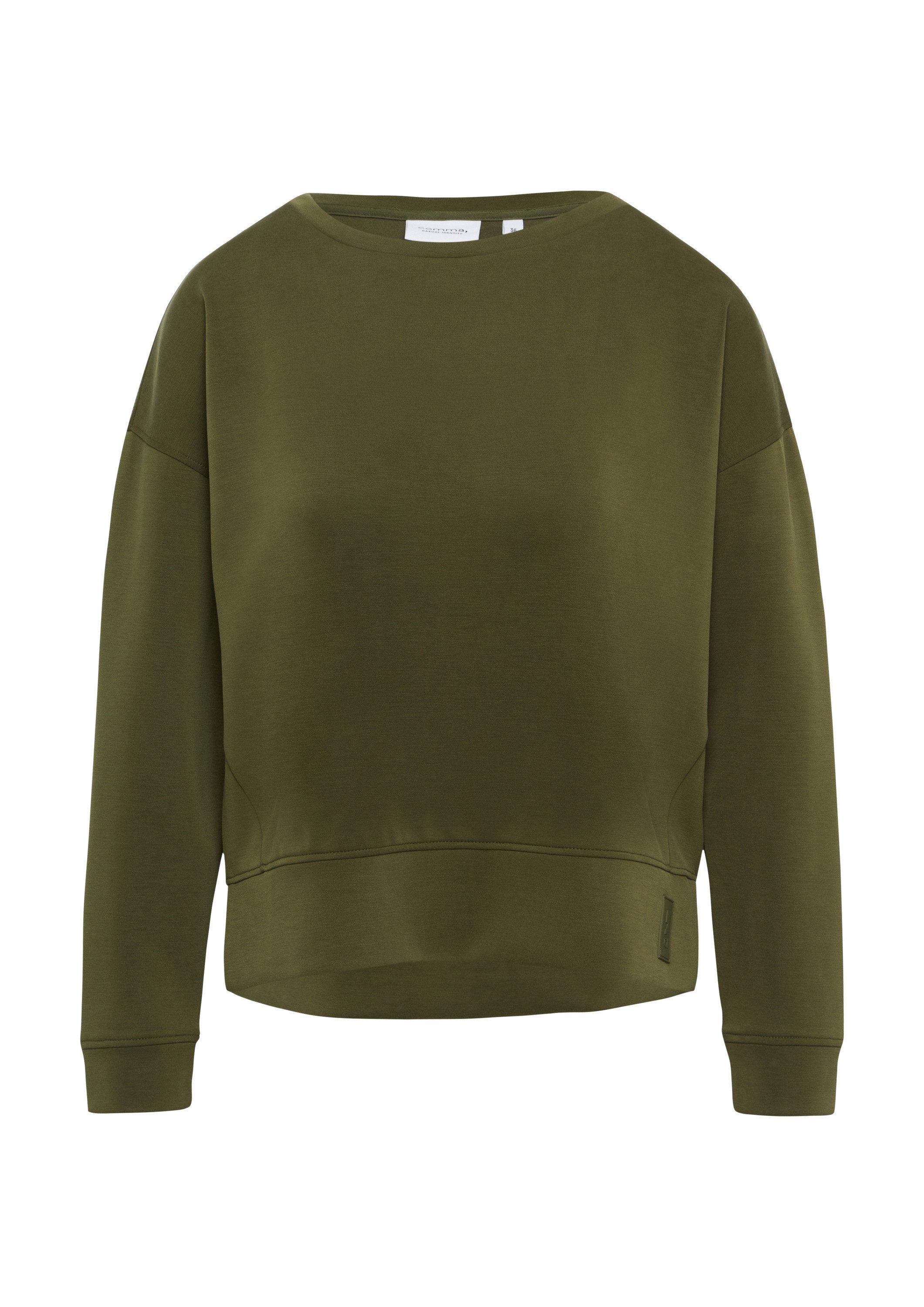 comma Sweatshirt Sweatshirt Weiches Sweatshirt mit günstig online kaufen