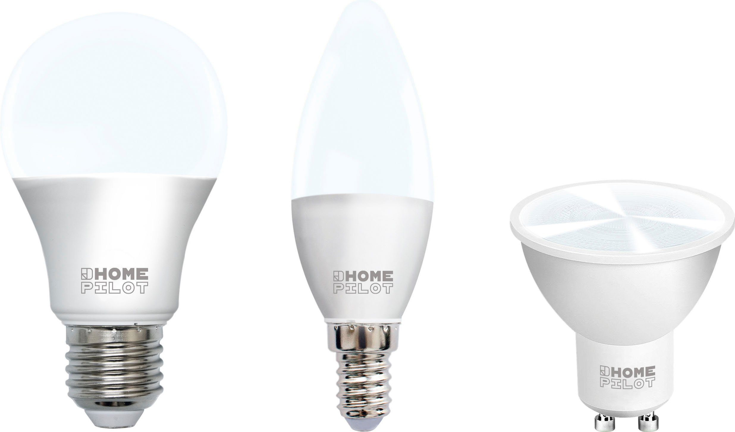 HOMEPILOT LED-Leuchtmittel addZ LED-Lampe E14 White and Colour, Farbwechsler, Kaltweiß, Warmweiß