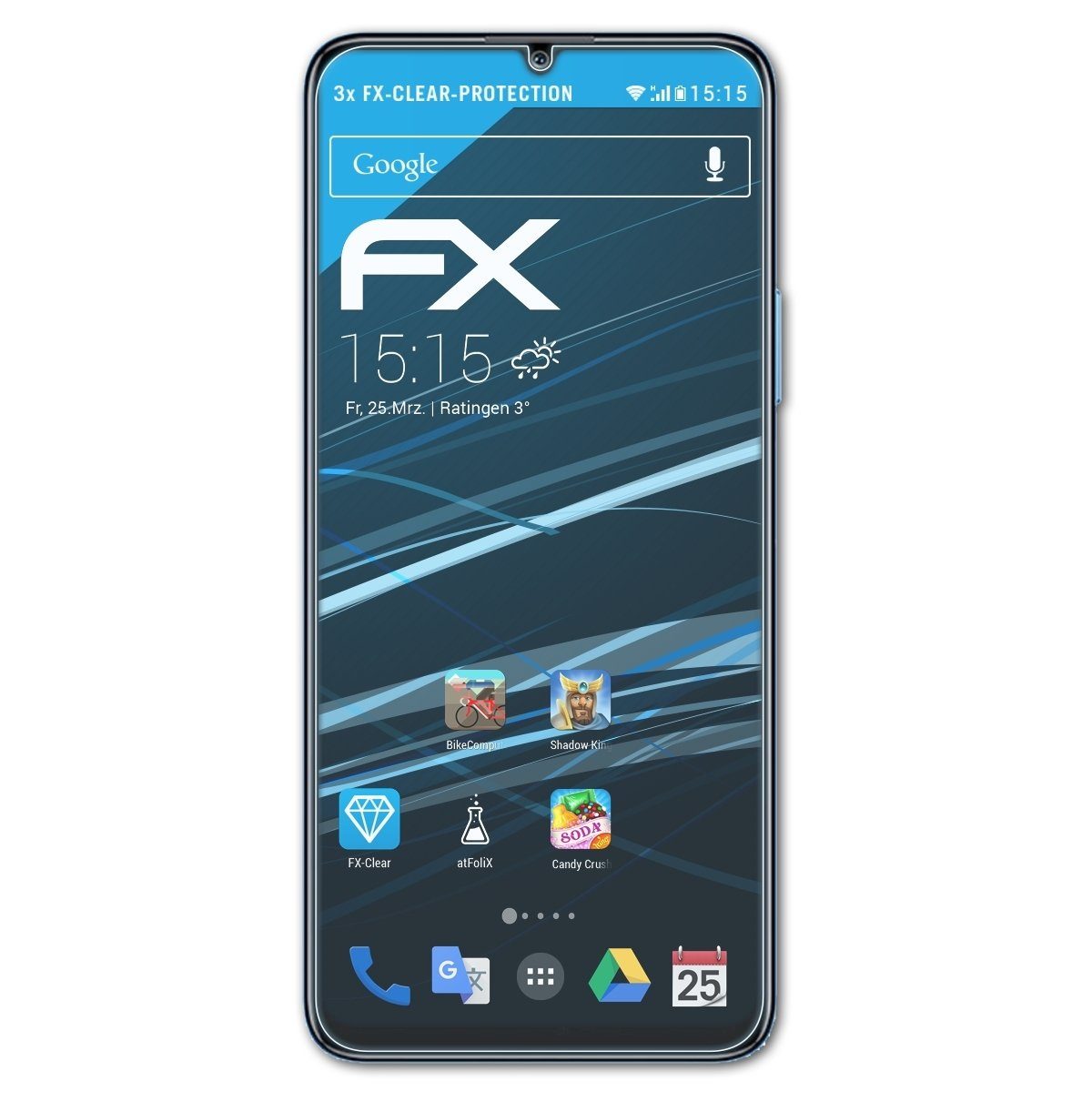 Schutzfolie Displayschutz für Honor Play 6T
