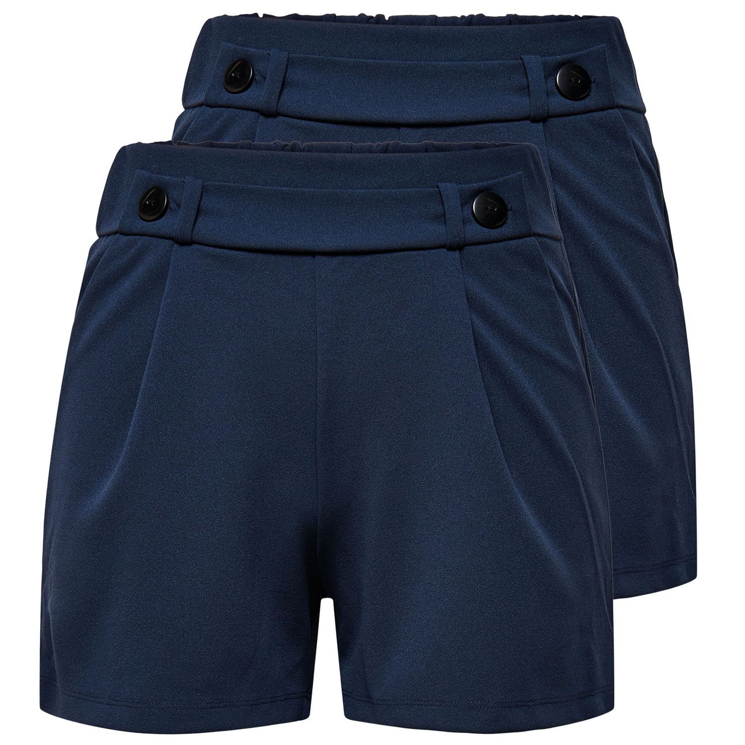 JDY Stoffhose GEGGO (1-tlg., Set) mit Gürtelschlaufen und Knopfdetails im 2er Sparpack