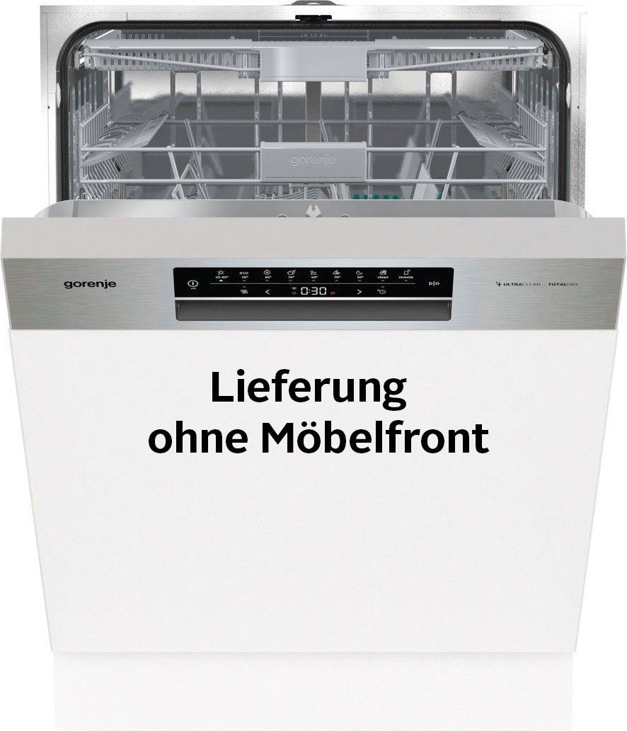 GORENJE teilintegrierbarer 16 automatische Türöffnung Maßgedecke, GI673C60X, Geschirrspüler