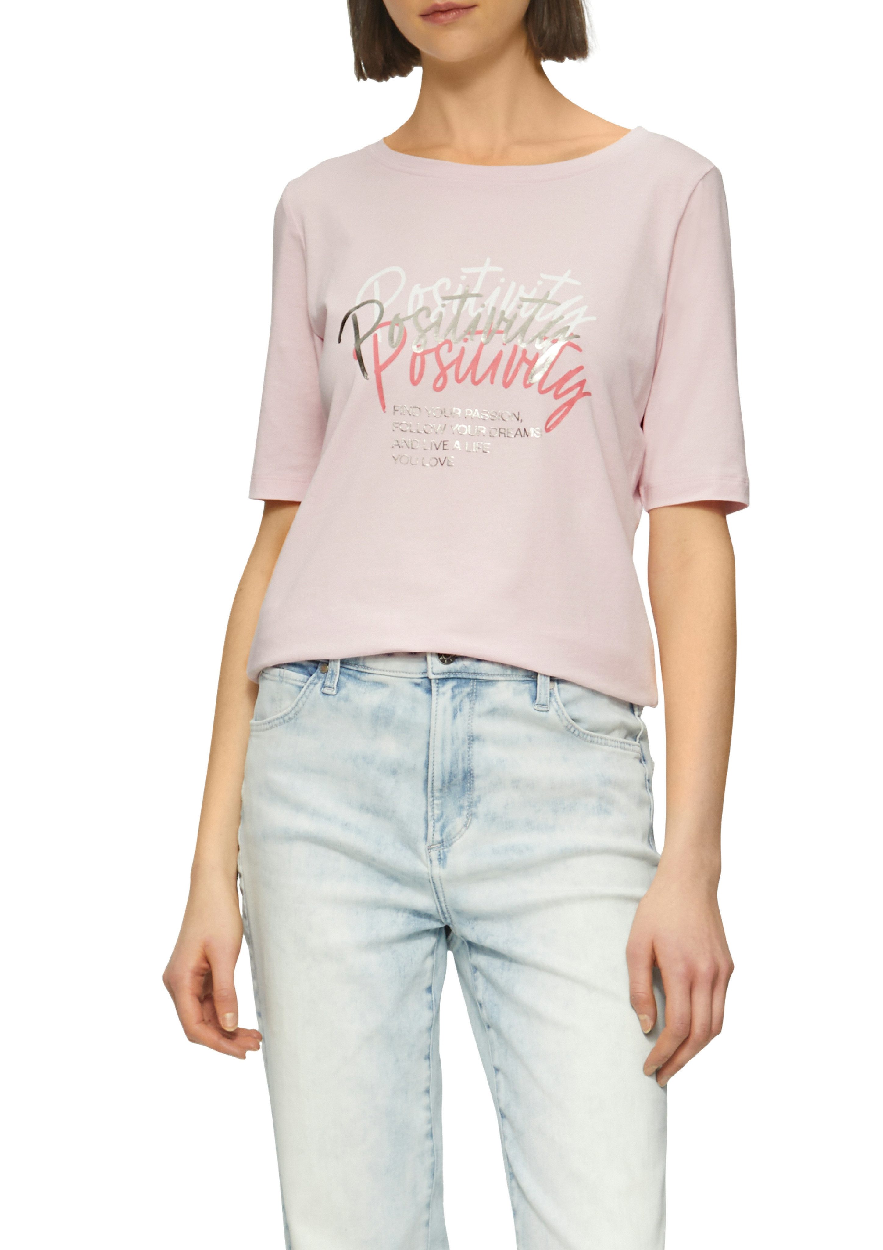 s.Oliver T-Shirt mit Frontprint günstig online kaufen