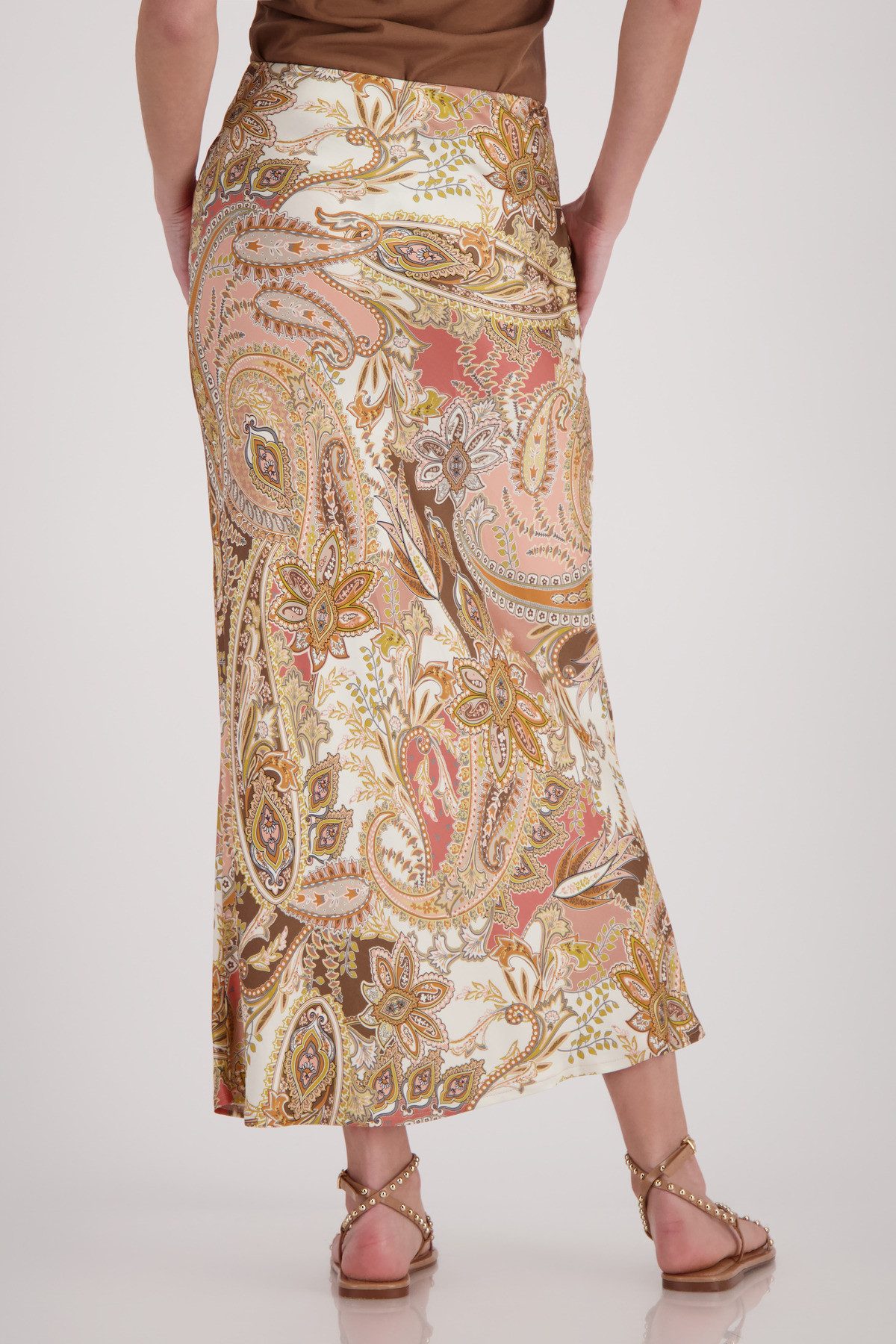 Monari Maxirock Rock Paisleydruck allover Regular fit mit Paisleymuster