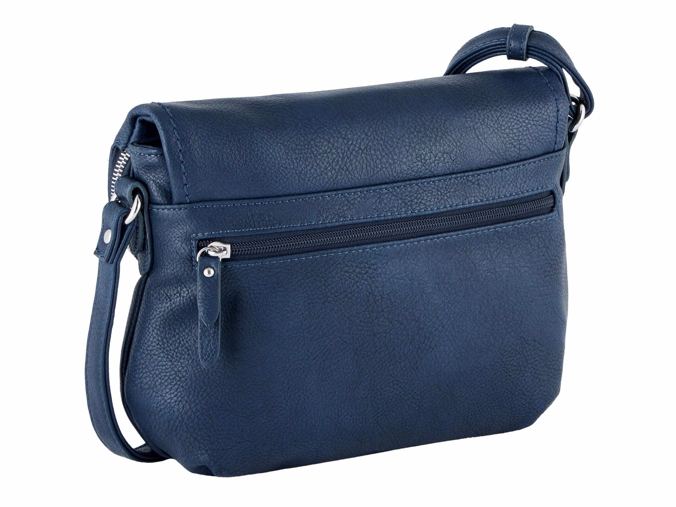TOM TAILOR Umhängetasche LARY, Crossbody Bag mit modischen Quasten am Zipper