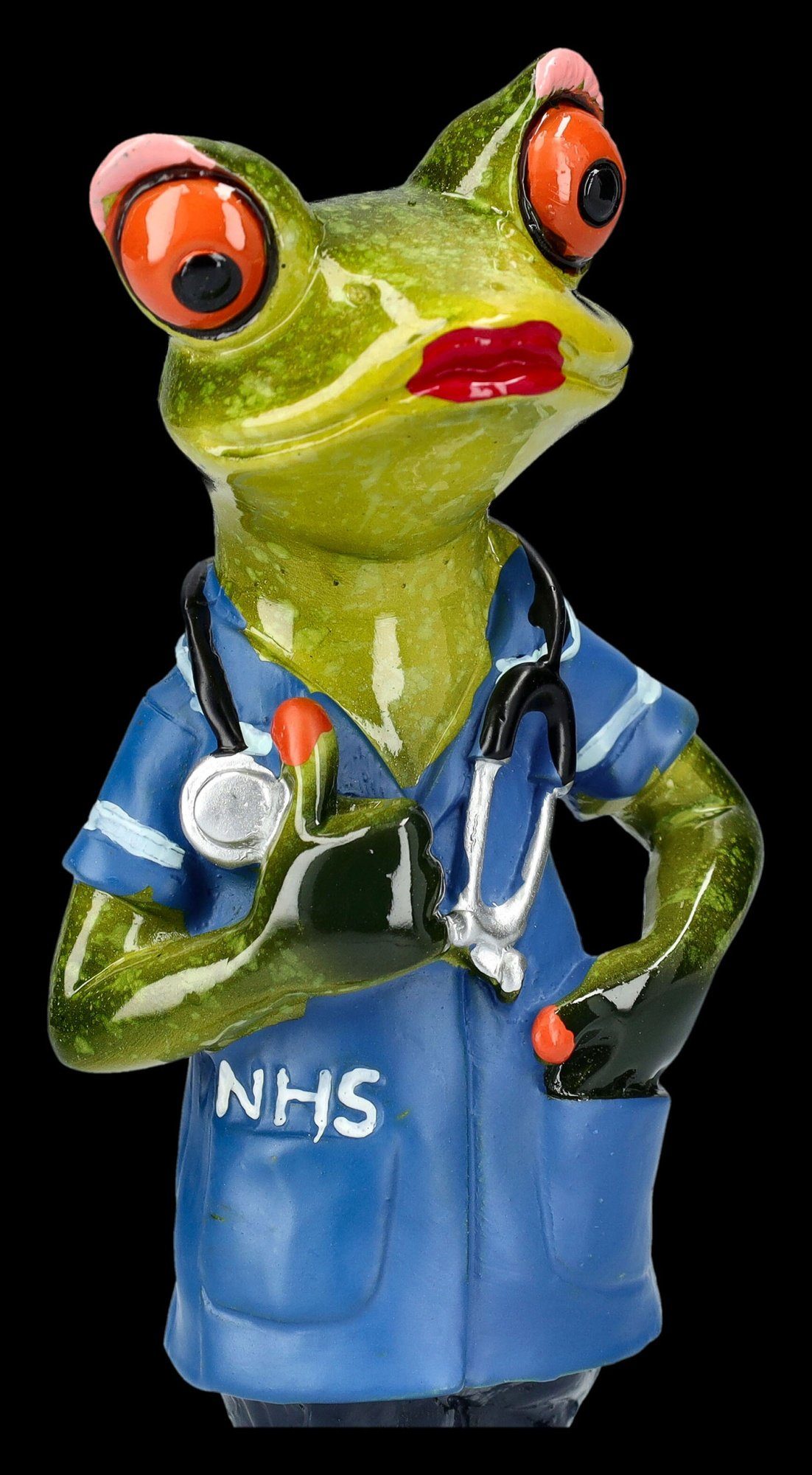 Deko - Tierfigur Frosch Shop Figur Tierfigur GmbH Figuren Arzthelferin Lustige - Krankenschwester