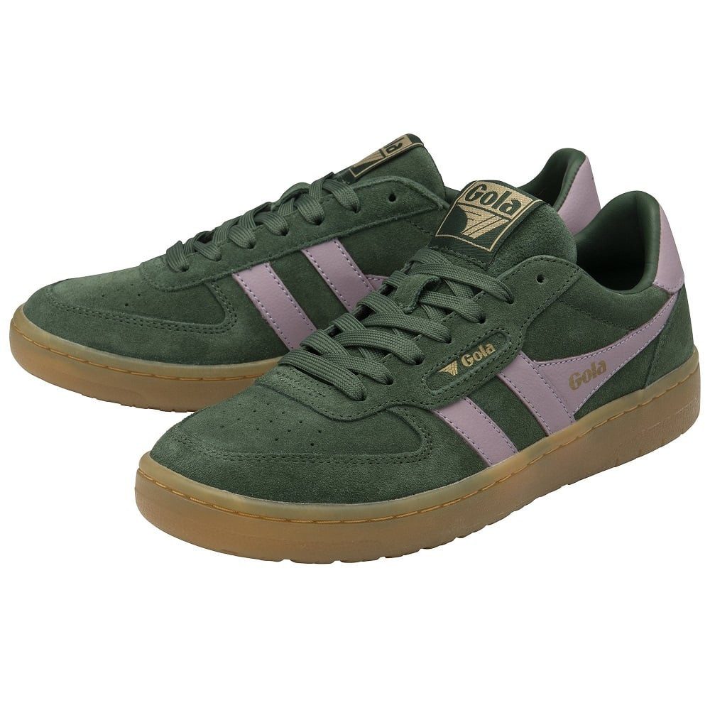 Gola Hawk '86 2025 (Wildleder) immergrün/rosa Damen Sneaker günstig online kaufen
