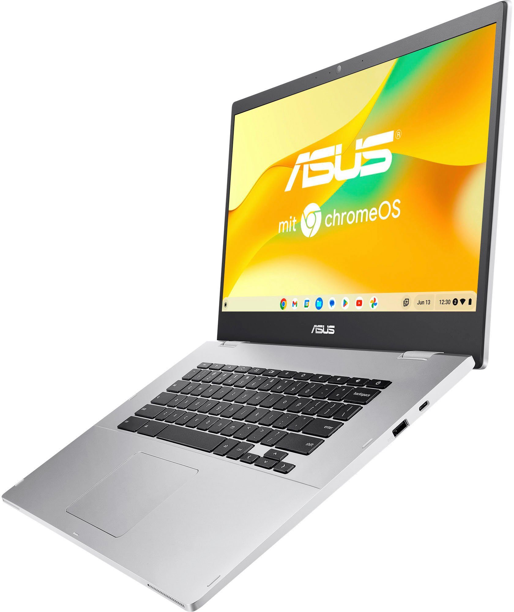 Pentium CX1 N6000, Intel Graphics) Asus UHD (39,6 Chromebook cm/15,6 Silber Zoll, CX1500CKA-EJ0161