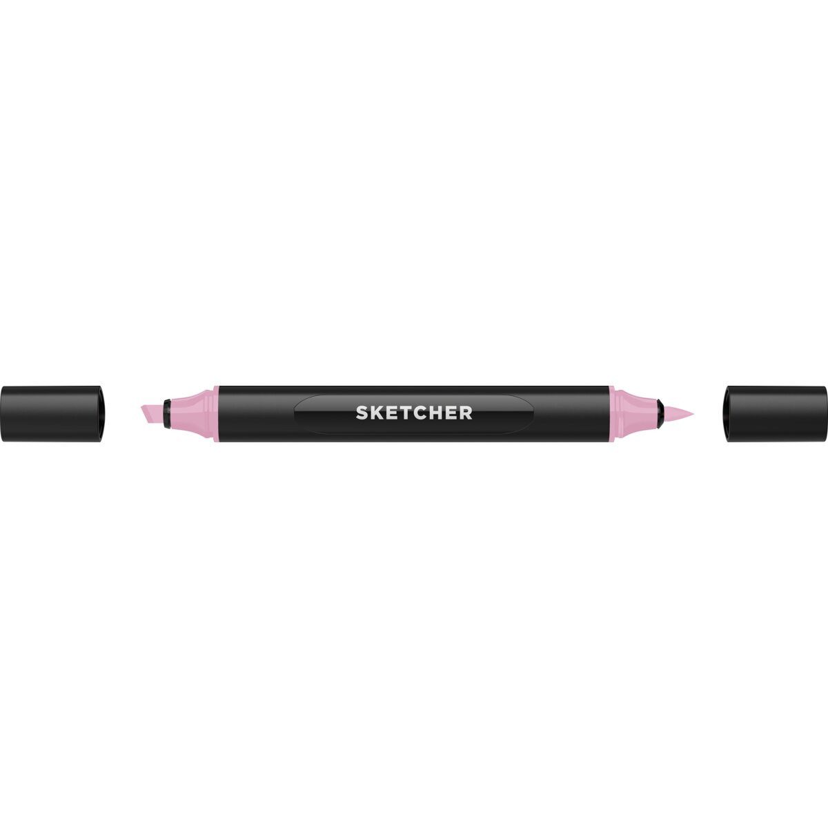 Filzstift Twinmarker Sketcher brush+chisel PL180 hortensie