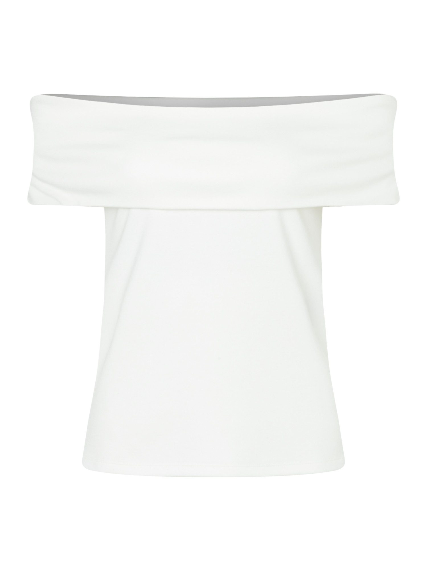MORE&MORE Kurzarmshirt schulterfreies, schmales Carmenshirt