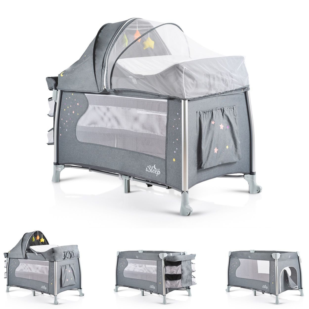 Baby-Reisebett Reisebett iSleep Wiege