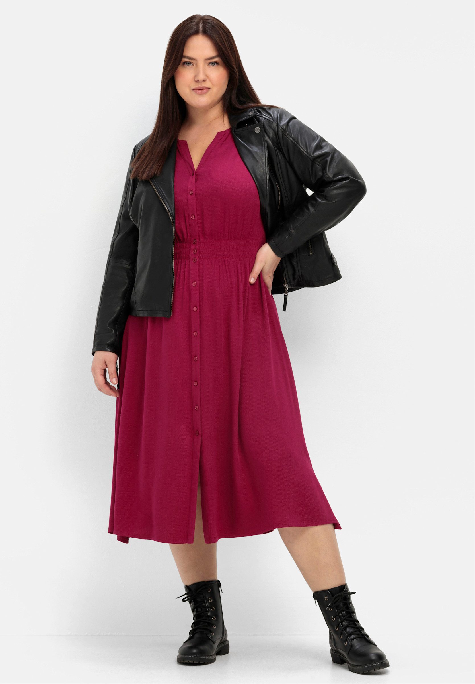 Sheego Allwetterjacke Bikerjacke günstig online kaufen