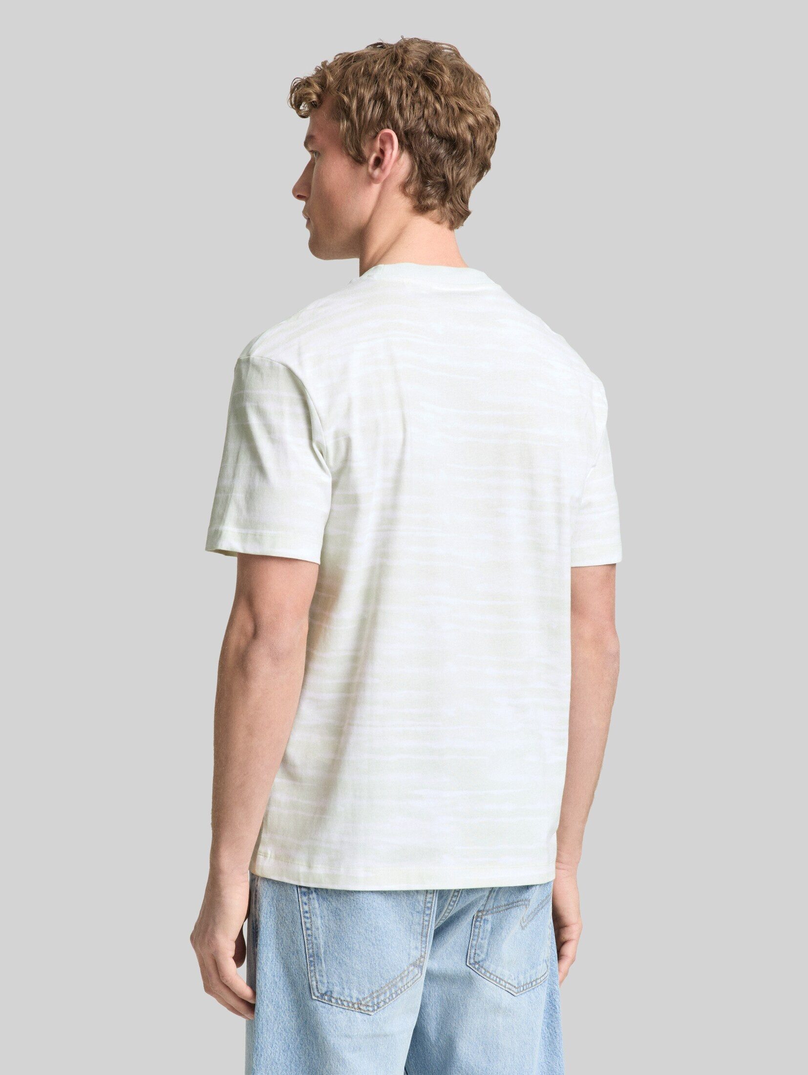 TOM TAILOR Denim T-Shirt T-Shirt Relaxed Fit T-Shirt mit Muster