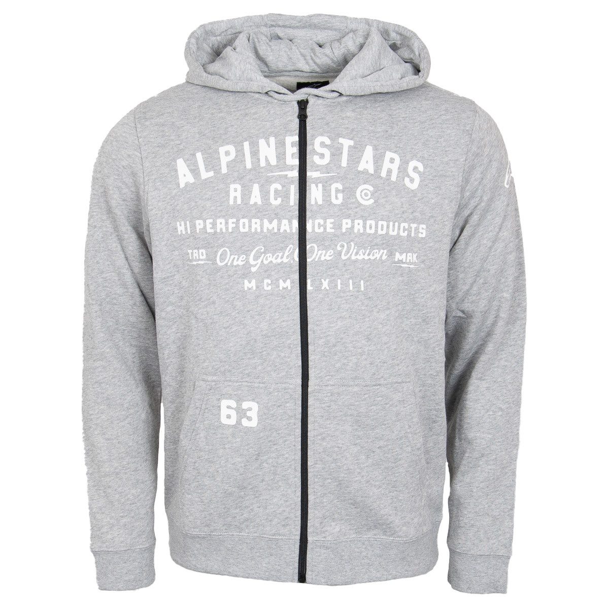 Alpinestars Kapuzensweatjacke Alpinestars Kapuzensweatjacke "Region" - grau
