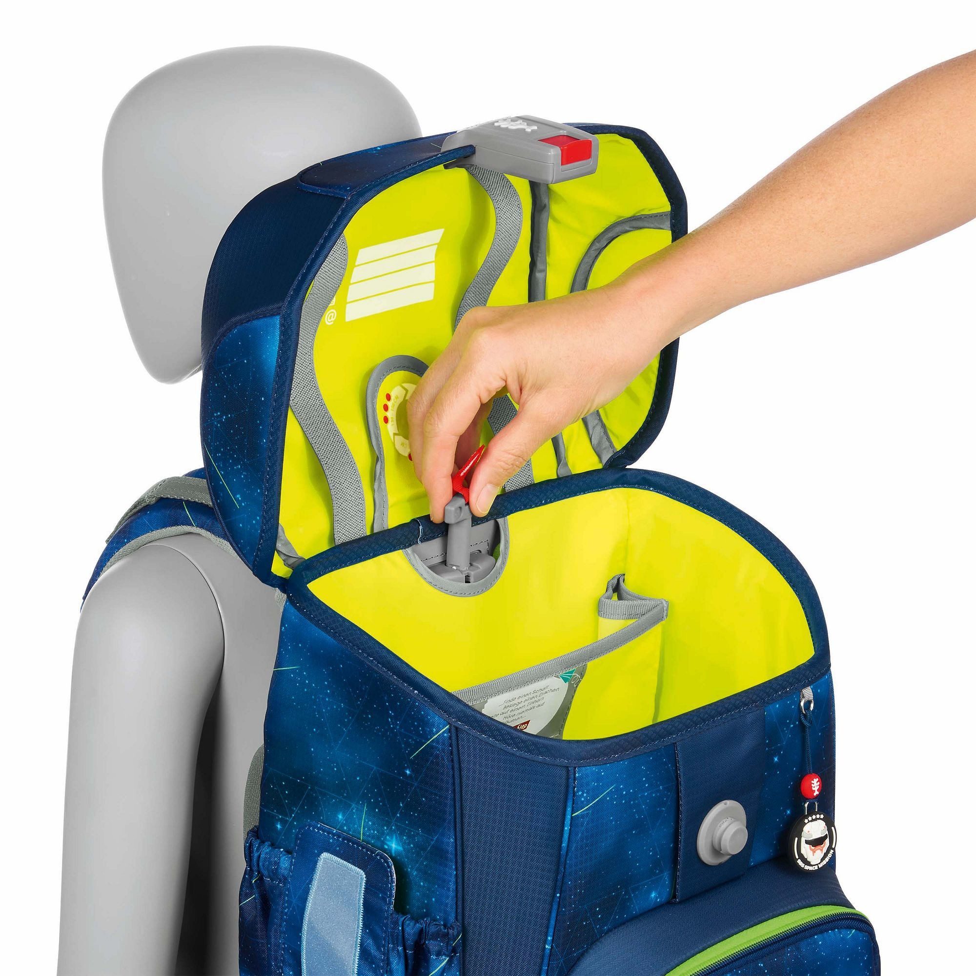 Step by Step Schulranzen Cloud (5-tlg), Polyester