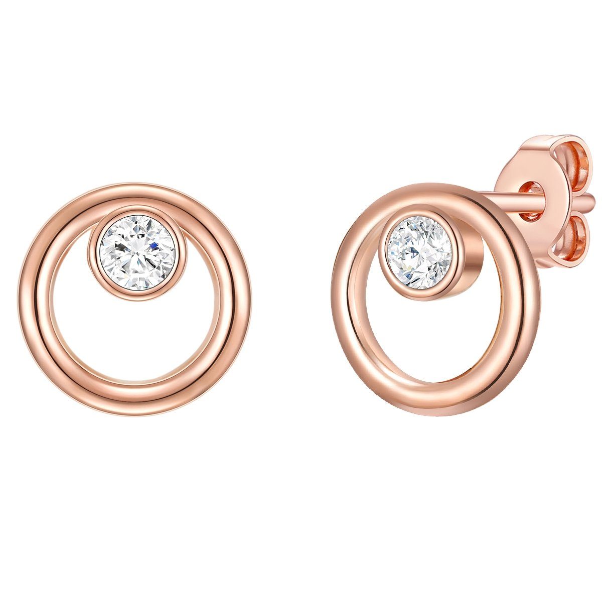 Rafaela Donata Paar Ohrstecker roségold, aus günstig online kaufen