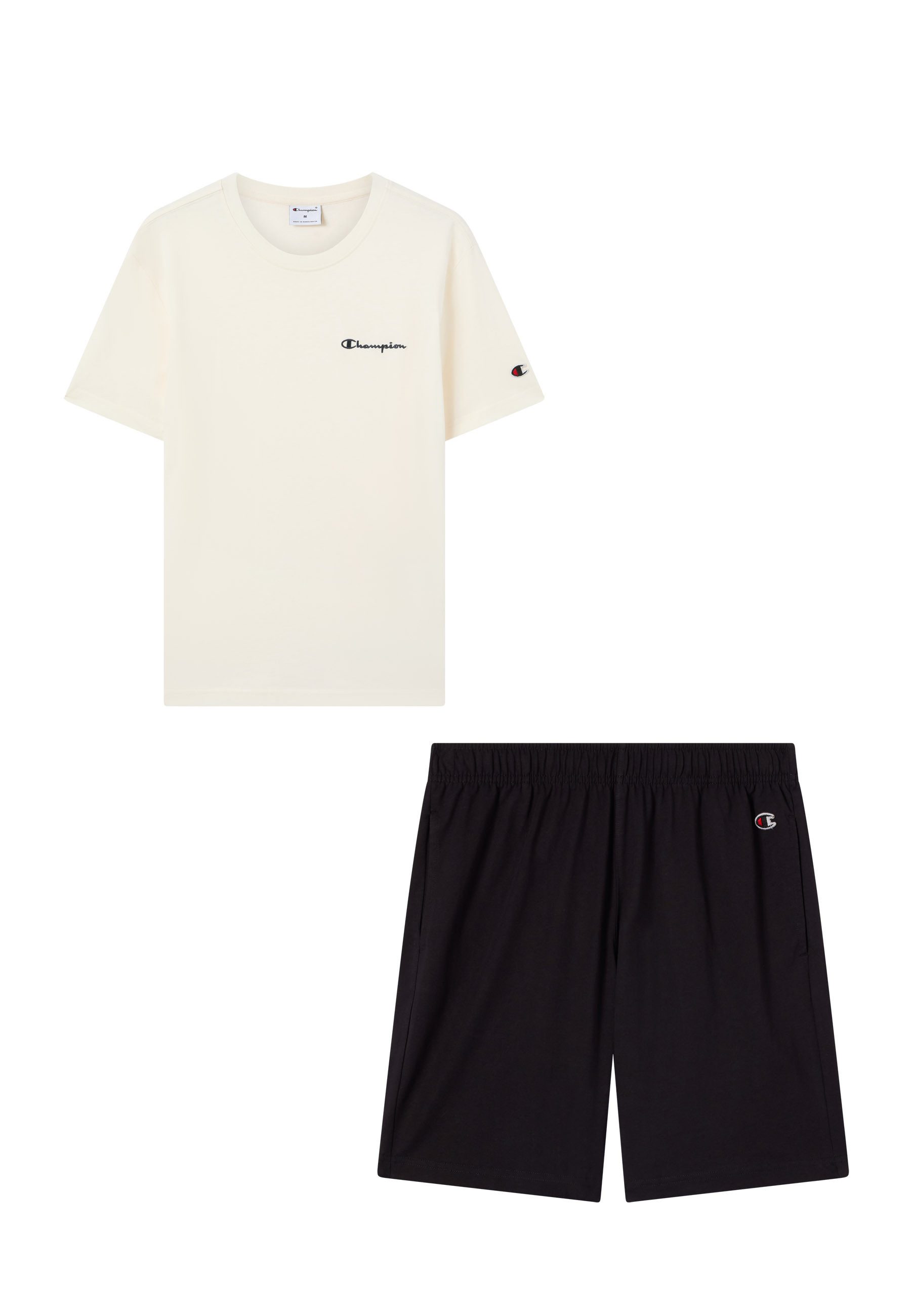 Champion Sportanzug Summer Set (2-tlg), zweiteiliges Set, aus Baumwolle, auch in großen Größen – Bild 4 von 4