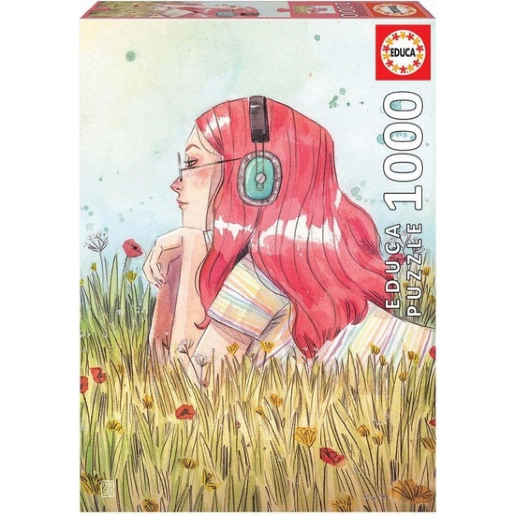 Educa Puzzle 19030, June, 1000 Teile Puzzle für Erwachsene und Kinder, Puzzleteile