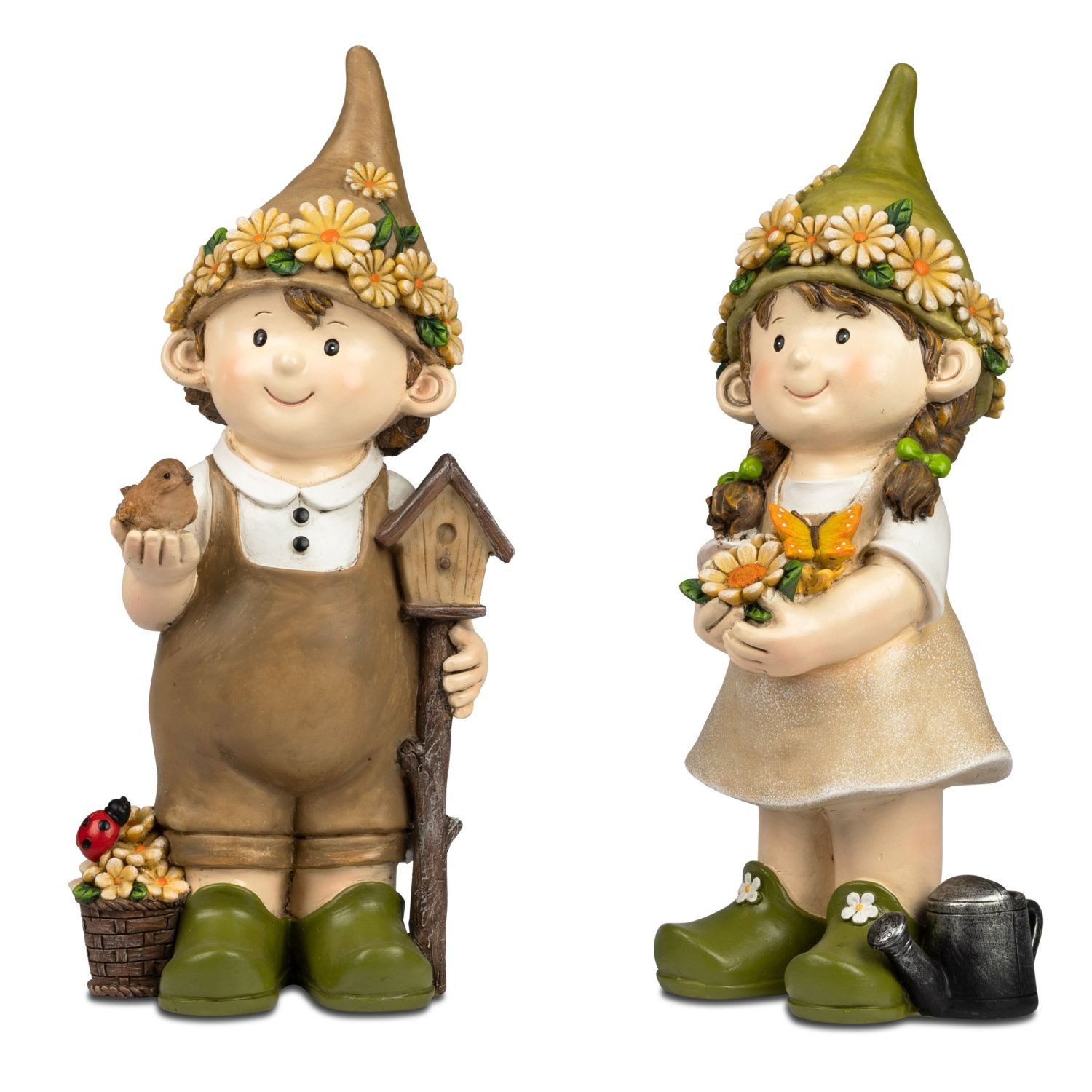 formano Dekofigur Sommerzeit, Höhe: 31cm, Farbe: Mehrfarbig, Motiv: Kinder
