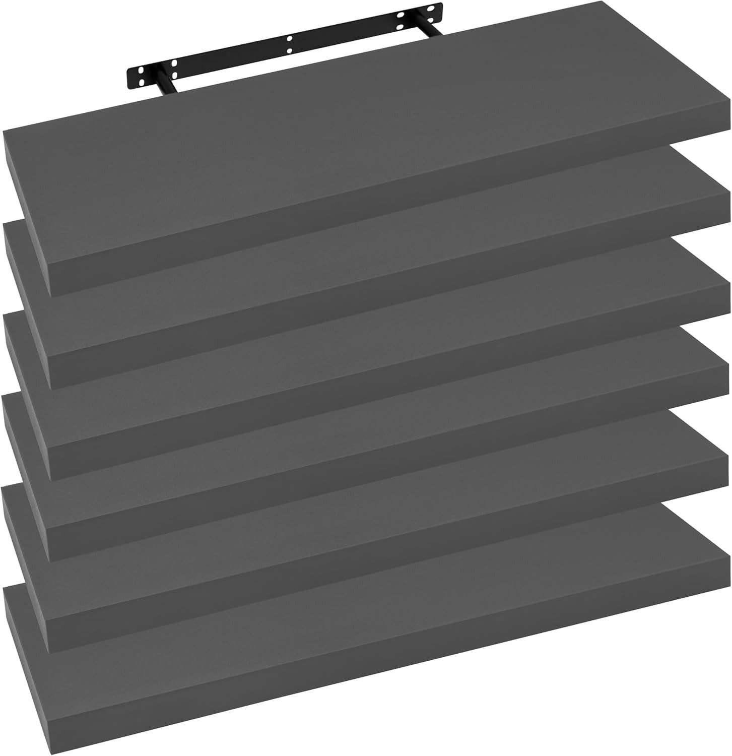 Woltu Wandregal, 6-tlg., 6er, Regal freischwebend, günstig online kaufen