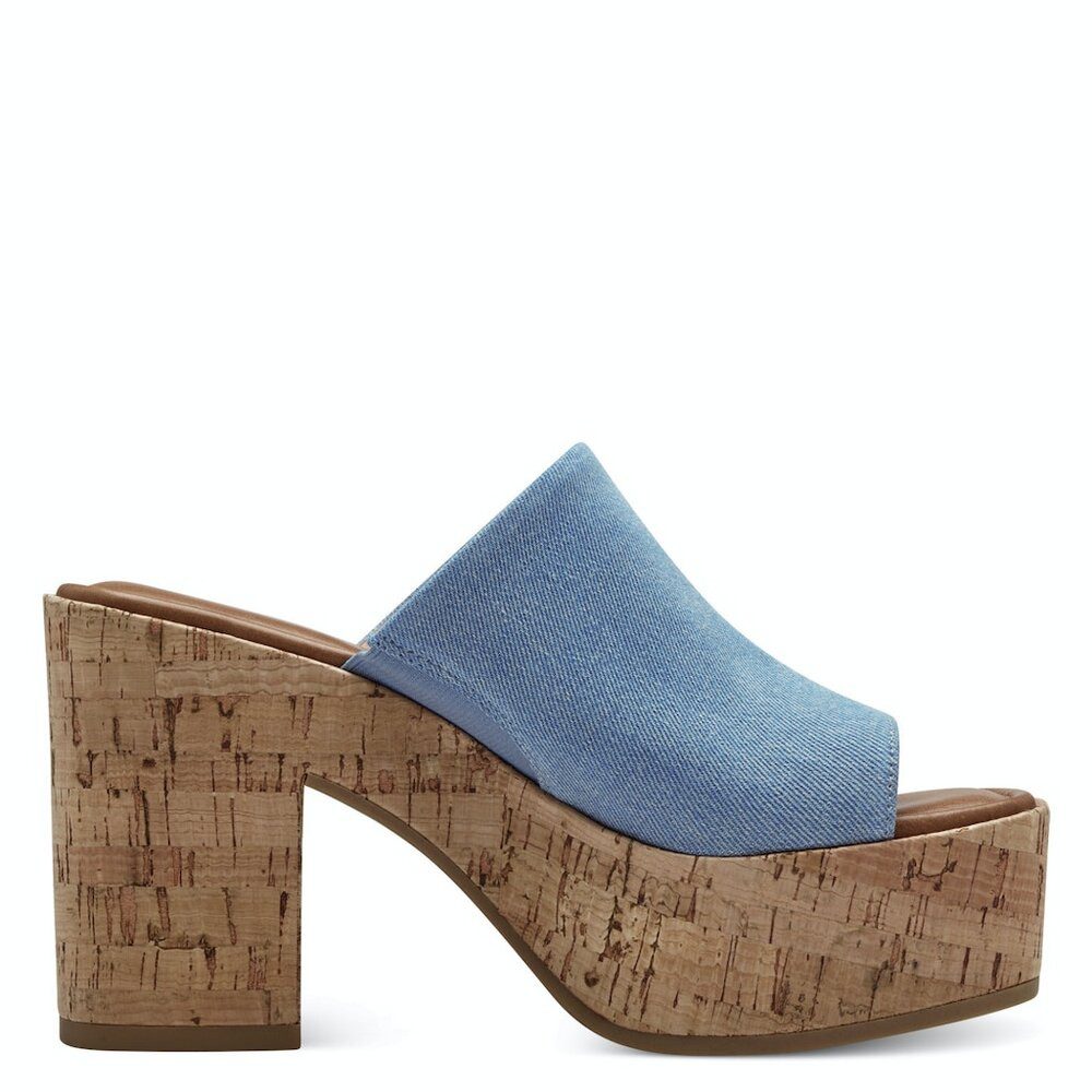 Tamaris Tamaris - 1-27227-42/802 - Blau Pantolette