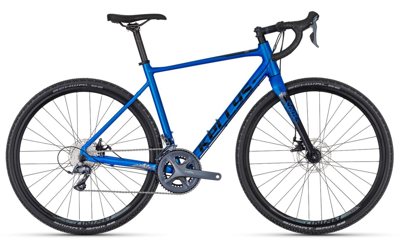 Kellys Gravelbike Gravelbike SOOT 30 Blue 28" Diamant, 16 Gang Shimano SHIMANO Claris R2000 (direct mount) Schaltwerk, Kettenschaltung