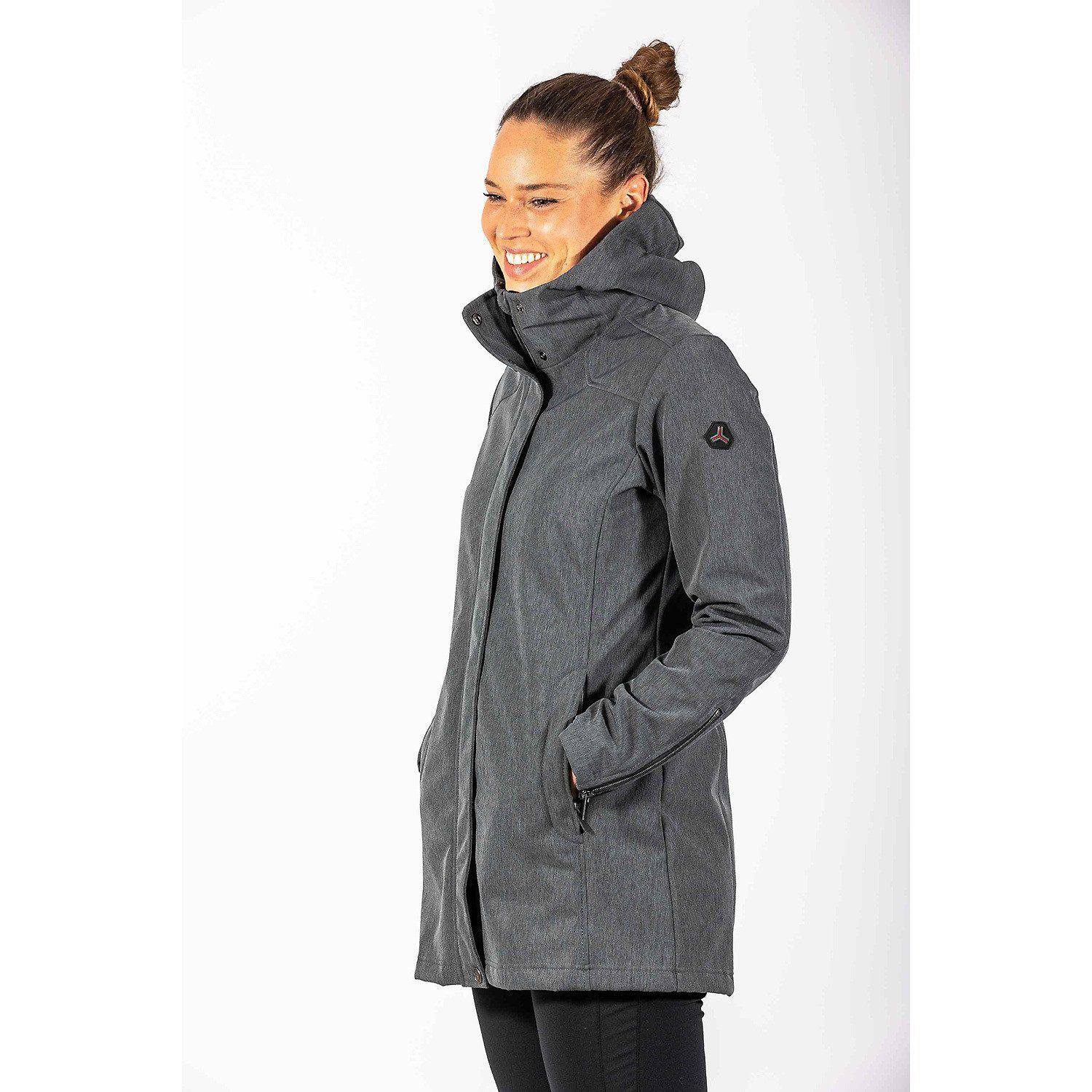 Maul Sport® Softshelljacke Softshell-Mantel Tällistock XT mit Kapuze