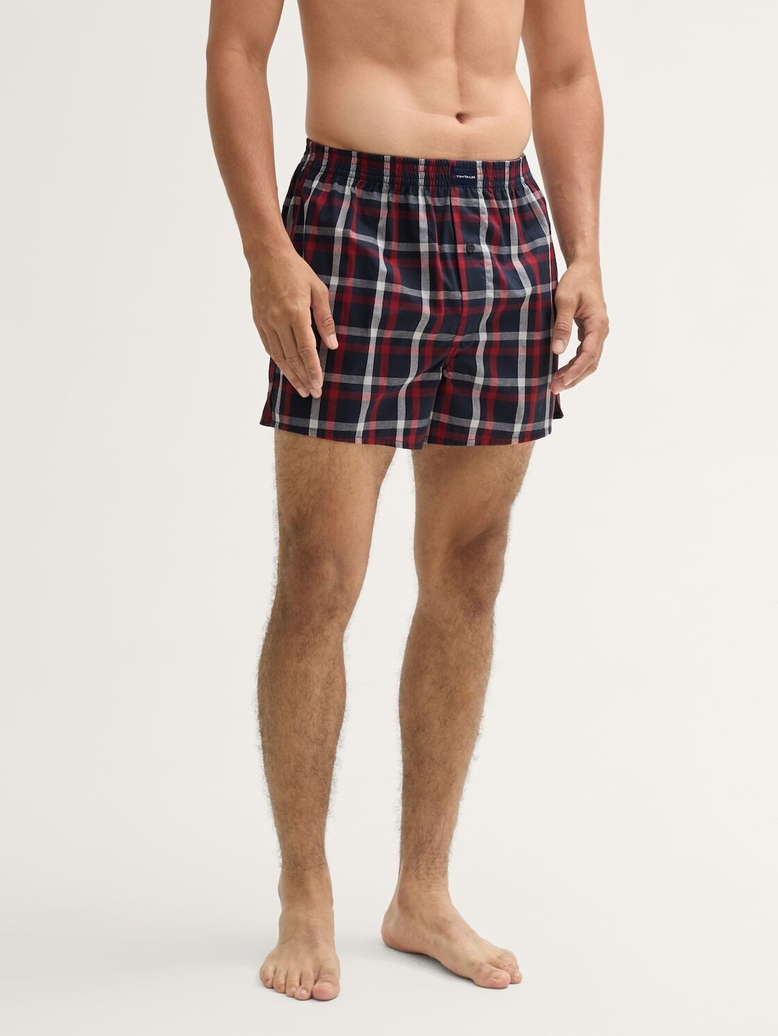 Boxershorts Mittellange Boxershorts aus Baumwolle im 2er-Pack