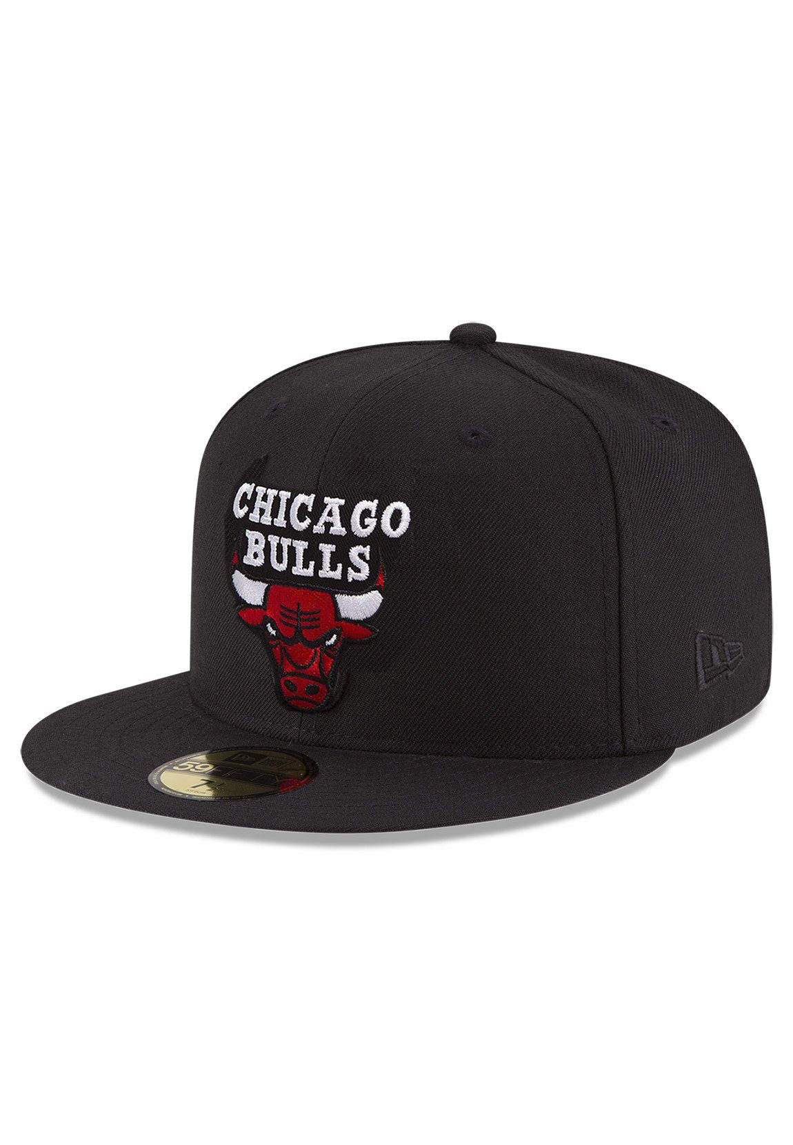 Fitted Schwarz Era CHICAGO New Cap Cap New BULLS Black 59Fifty Era