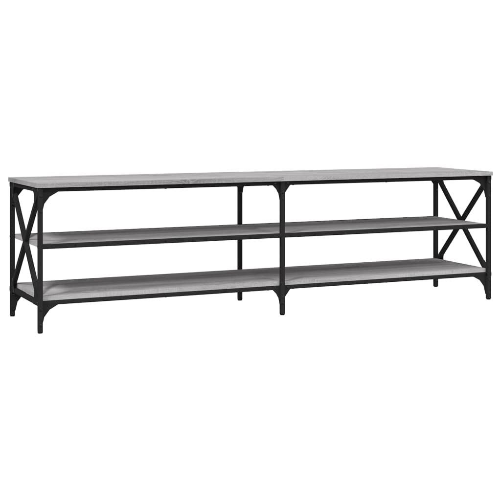 vidaXL TV-Schrank TV-Board Grau Sonoma 180x40x50 cm Holzwerkstoff günstig online kaufen