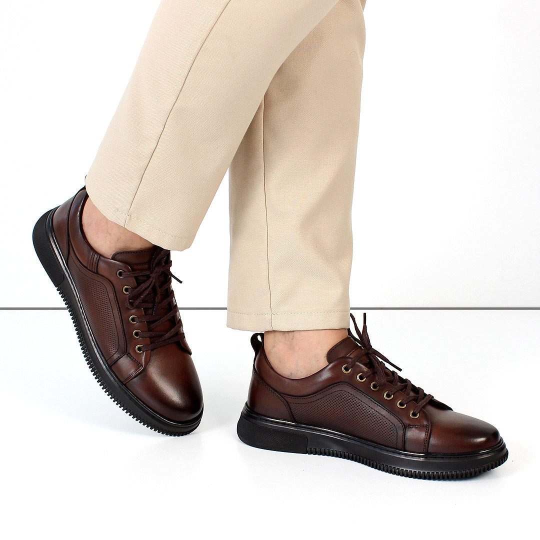 Celal Gültekin 550-4733 Schnürschuh Elegante Ledersneaker günstig online kaufen