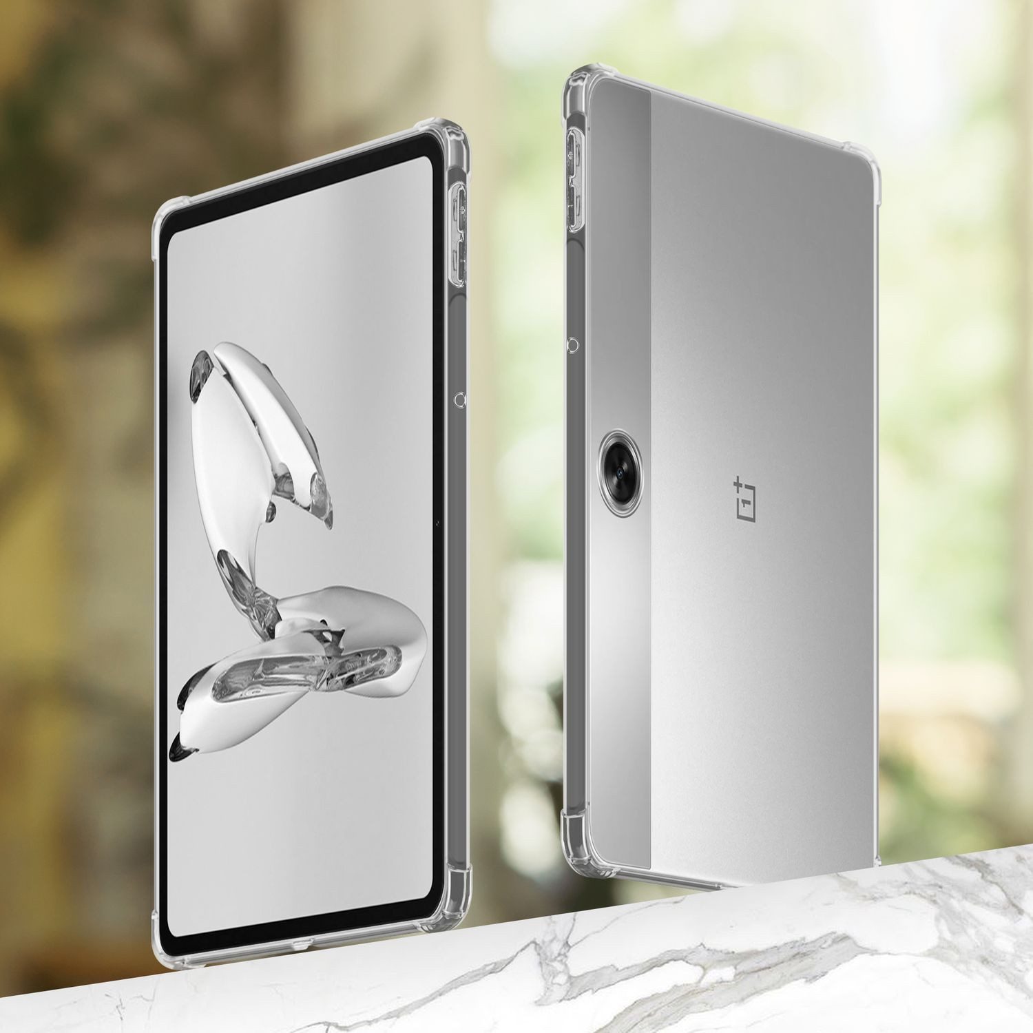 Cadorabo Tablet-Hülle für OnePlus Pad Go OnePlus Pad Go, Tablet Hülle TPU Silikon Schutzhülle Slim Transparent Case Cover