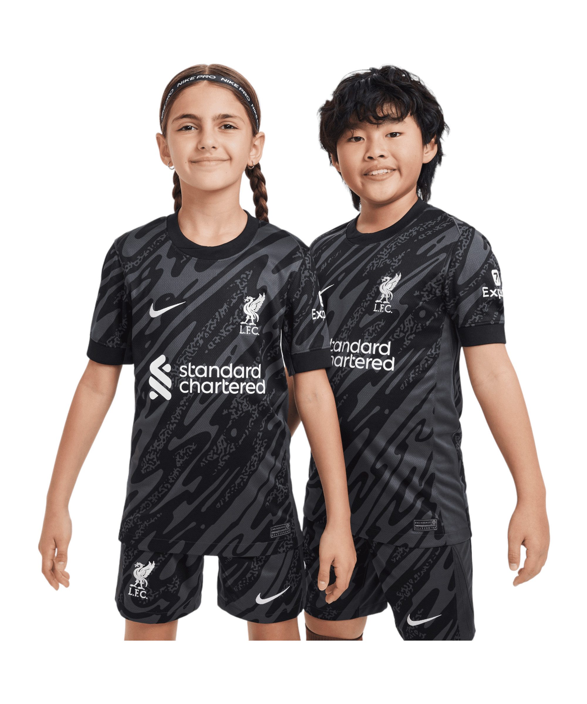 Nike Fußballtrikot FC Liverpool Torwarttrikot kurzarm 2024/2025 Kids