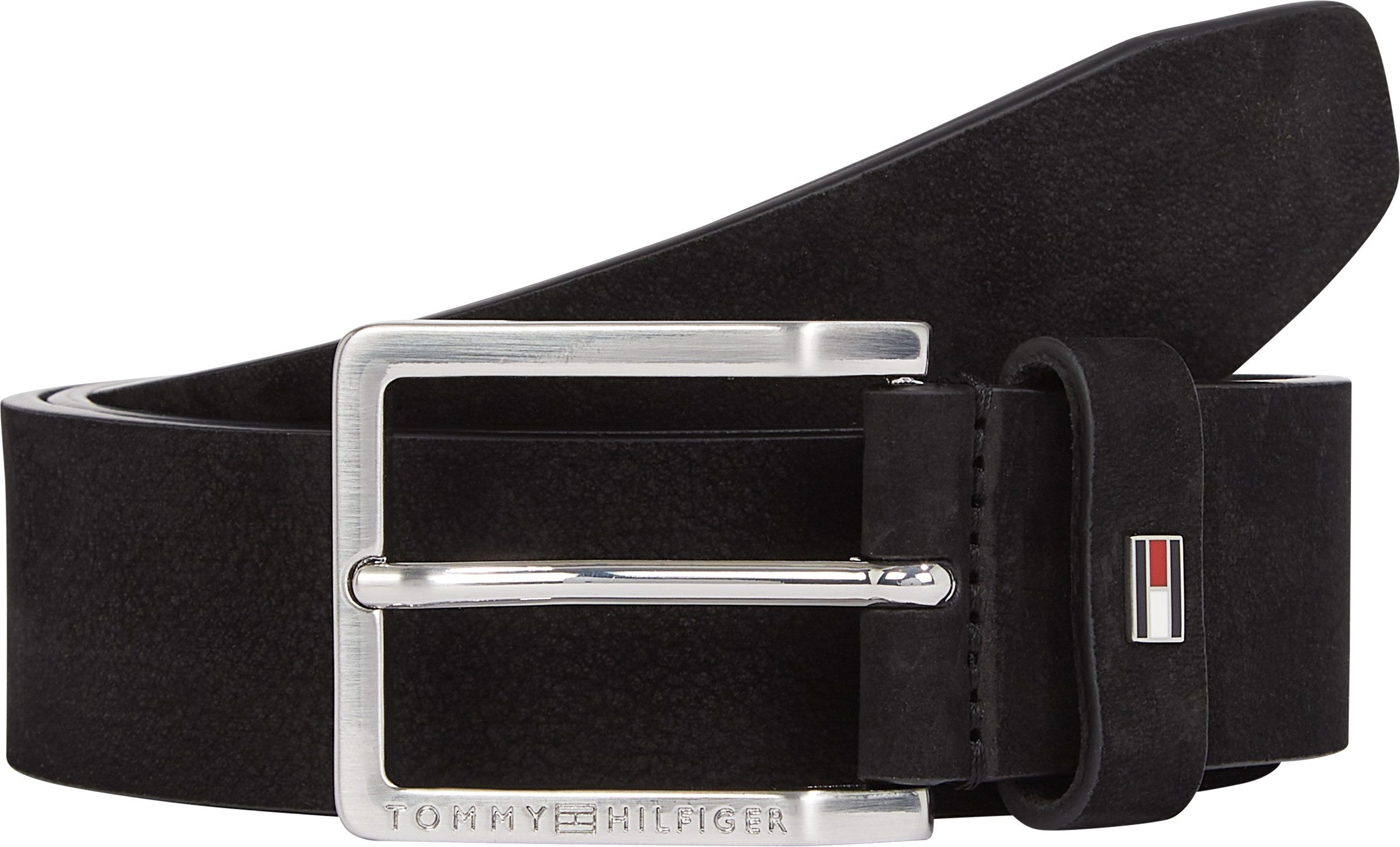 Tommy Hilfiger Ledergürtel OLIVER NUBUCK 3.5 günstig online kaufen