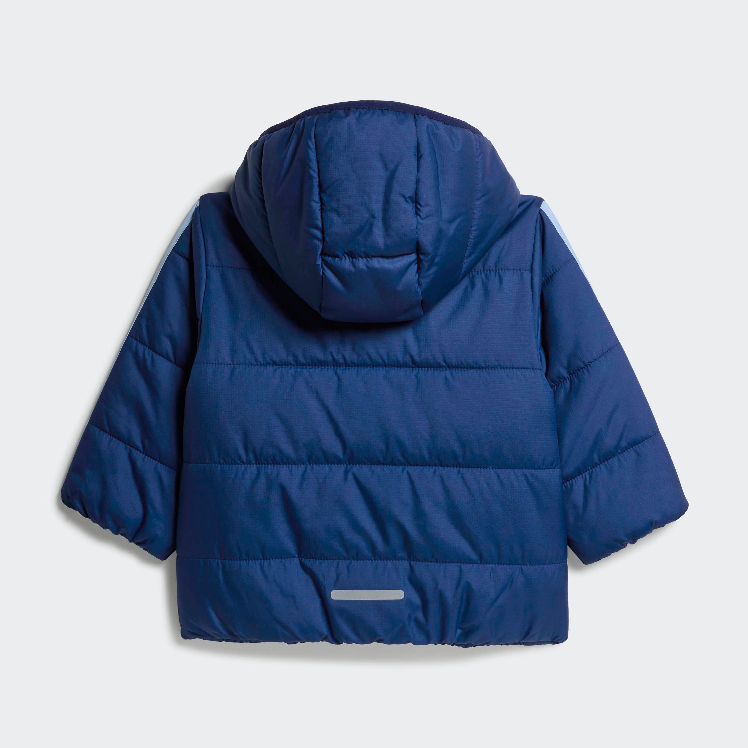adidas Sportswear Outdoorjacke I ESS 3S JKT für Babys, mit Reißverschluss, aus Polyester, sportlicher Stil