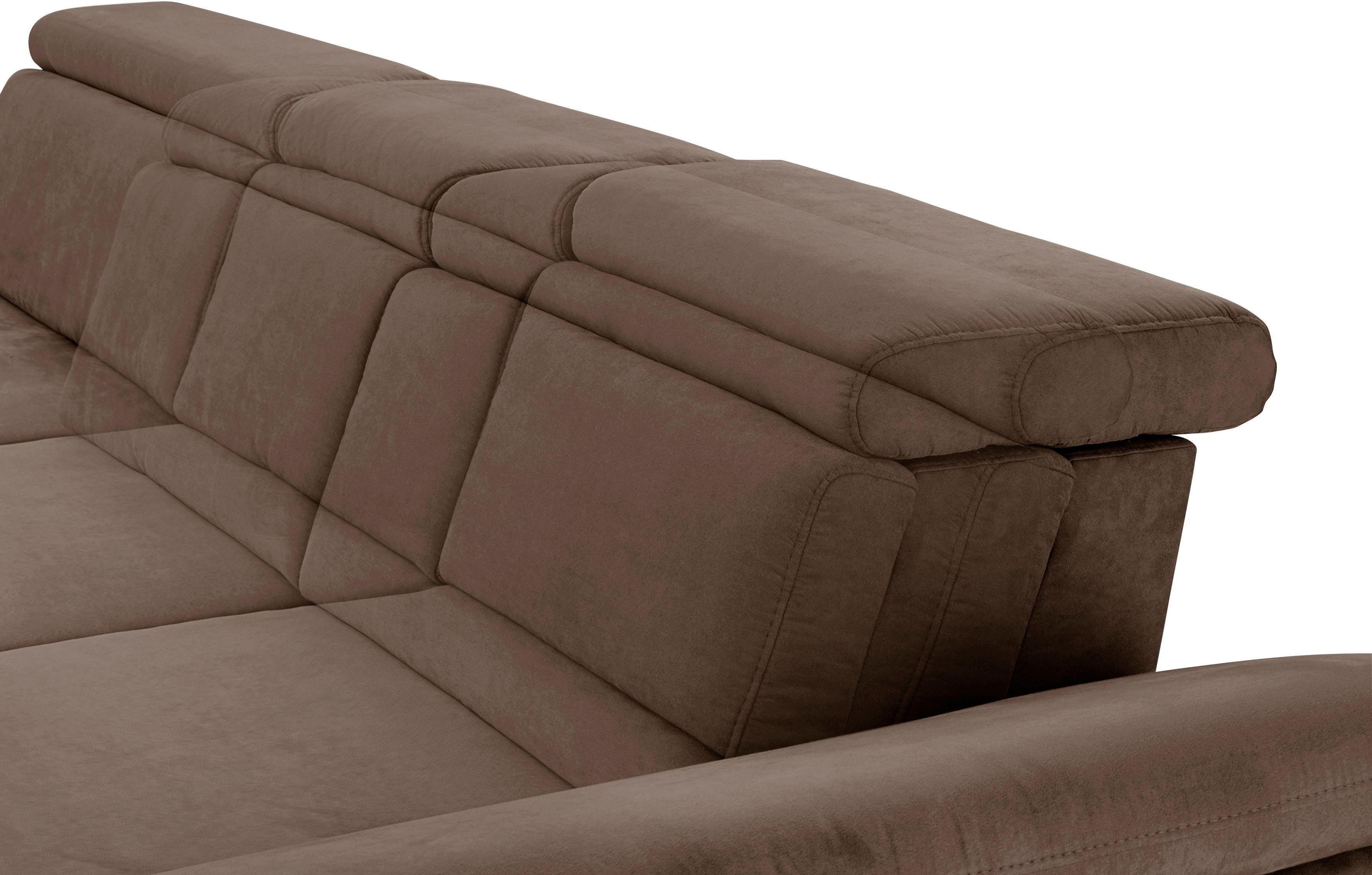 sit&more Ecksofa Scorpio L-Form, inklusive Sitztiefenverstellung, günstig online kaufen