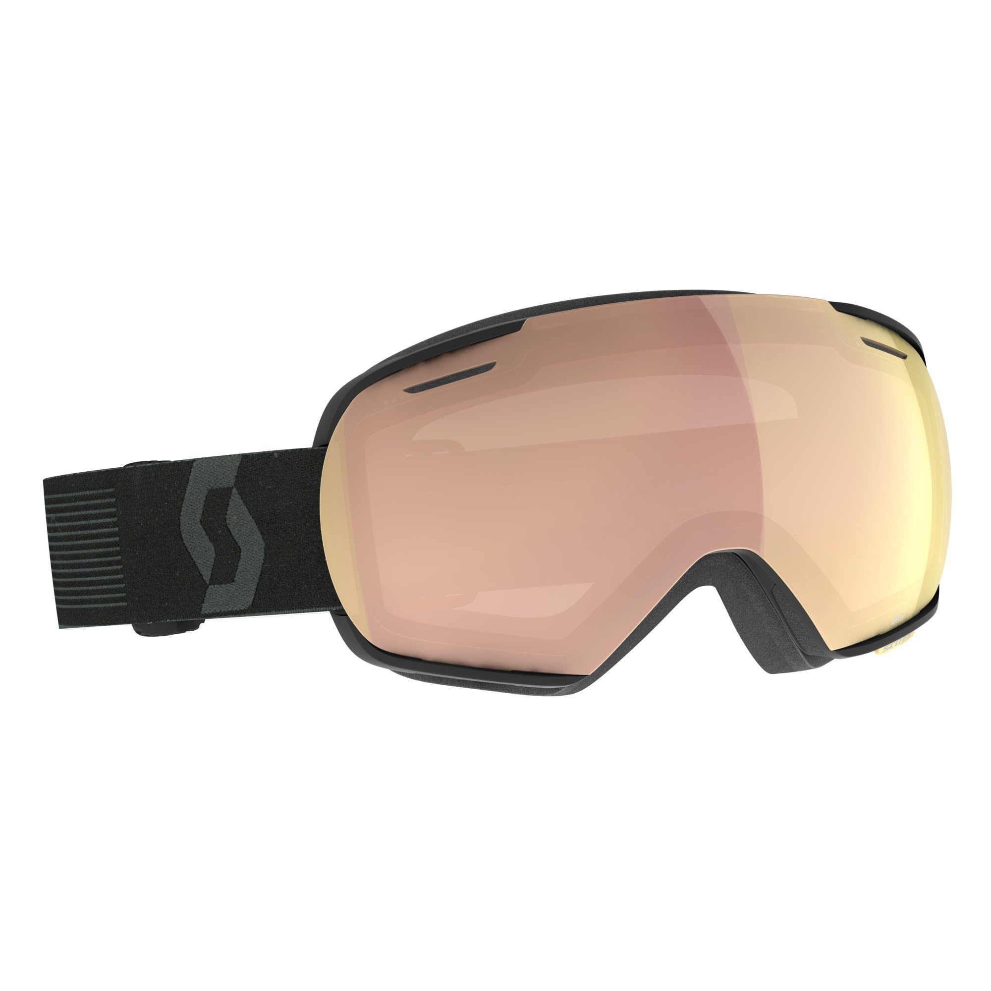 Scott Skibrille Scott Linx Enhancer Black Mineral Rose Chrome - Accessoires Goggle