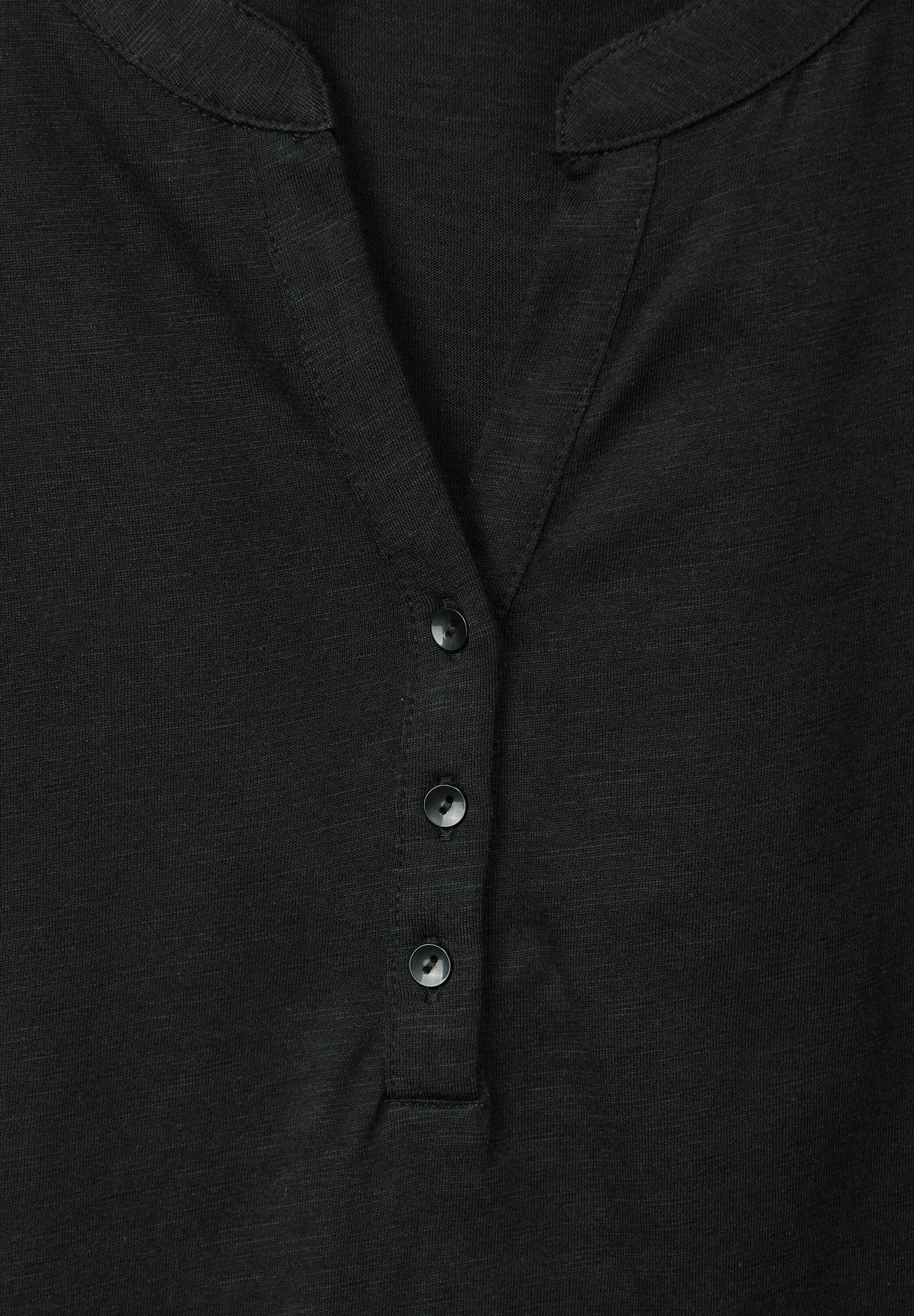 in STREET T-Shirt ONE Unifarbe Black