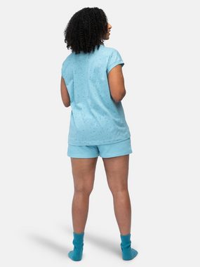 greenjama Pyjamashorts aus Jersey mit leicht strukturierter Oberfläche, Bio Baumwolle, GOTS