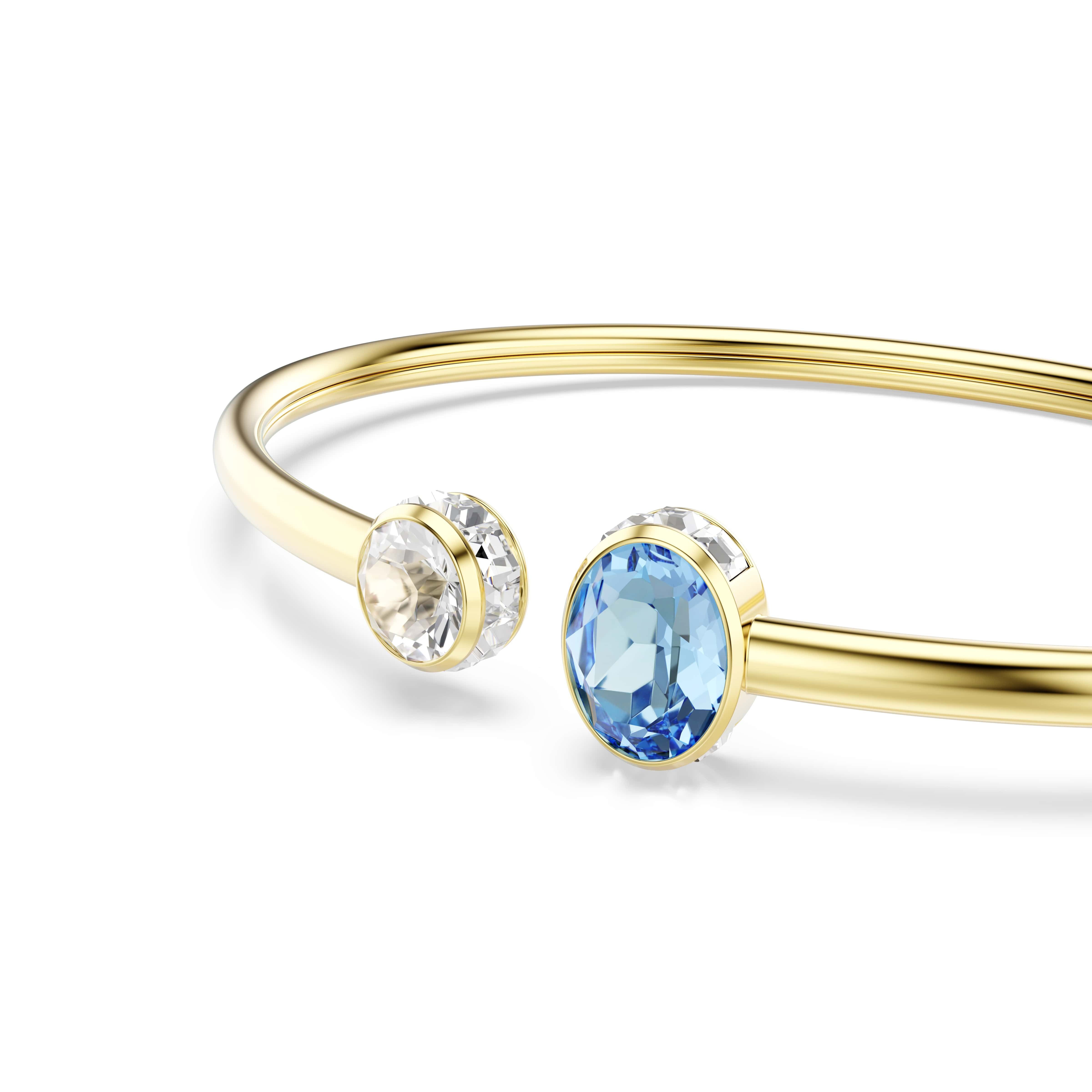 Swarovski Armspange Schmuck Geschenk CHROMA Armreif, mit Swarovski® Kristall, Zirkonia (synth)