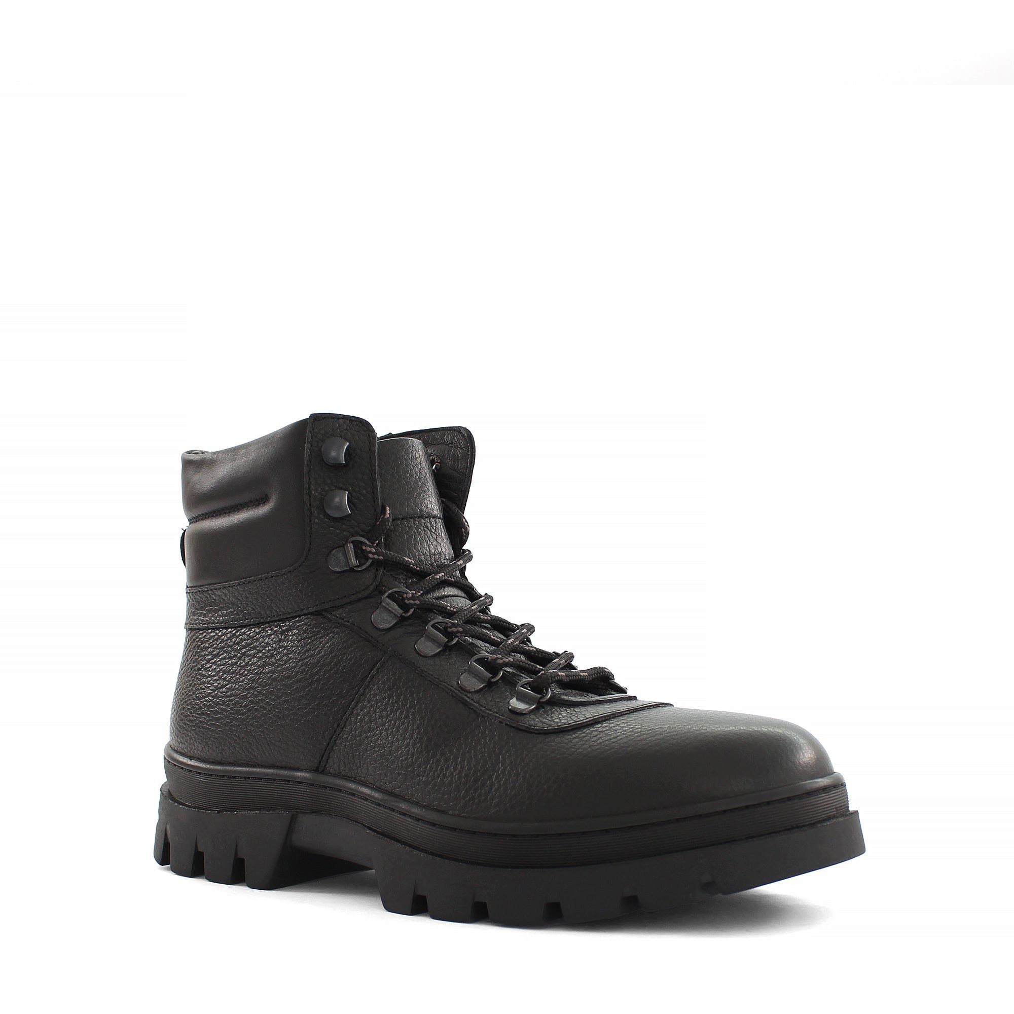 Celal Gültekin 550-795 Schnürstiefel Robuste Lederstiefel mit Warmfutter Sohle.