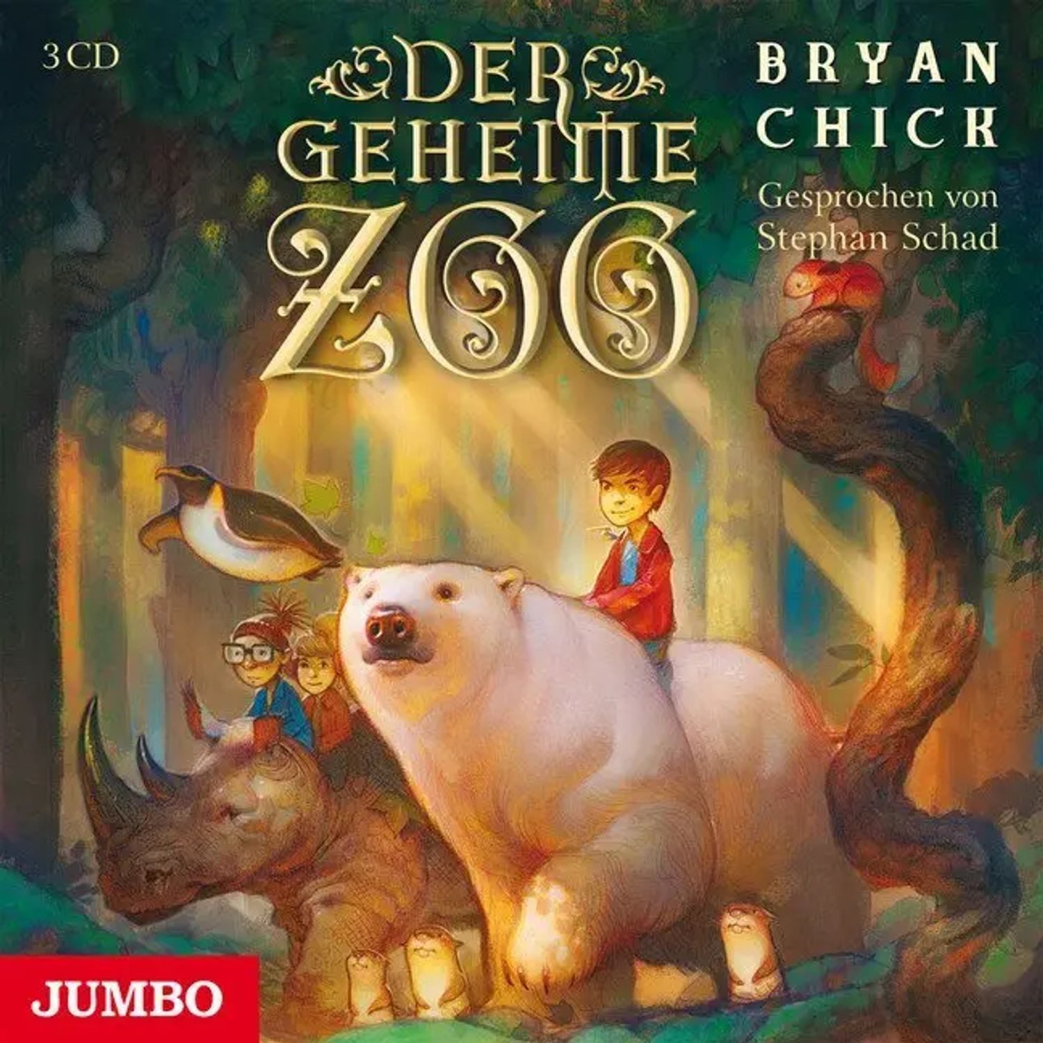 Hörspiel Der geheime Zoo,1 Audio-CD, 1 MP3