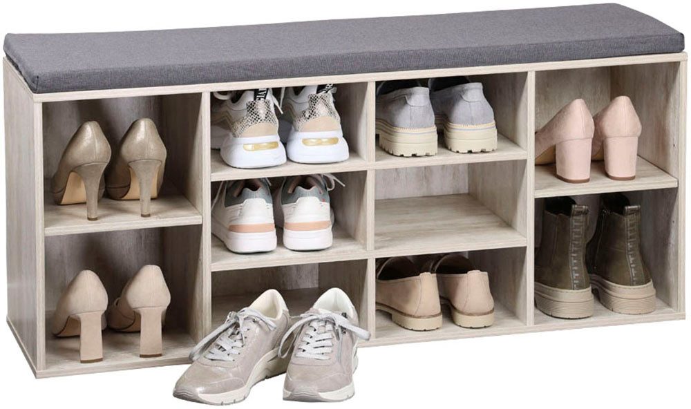 KESPER® Schuhschrank KESPER Schuhschrank mit Sitzkissen – Bild 4 von 5