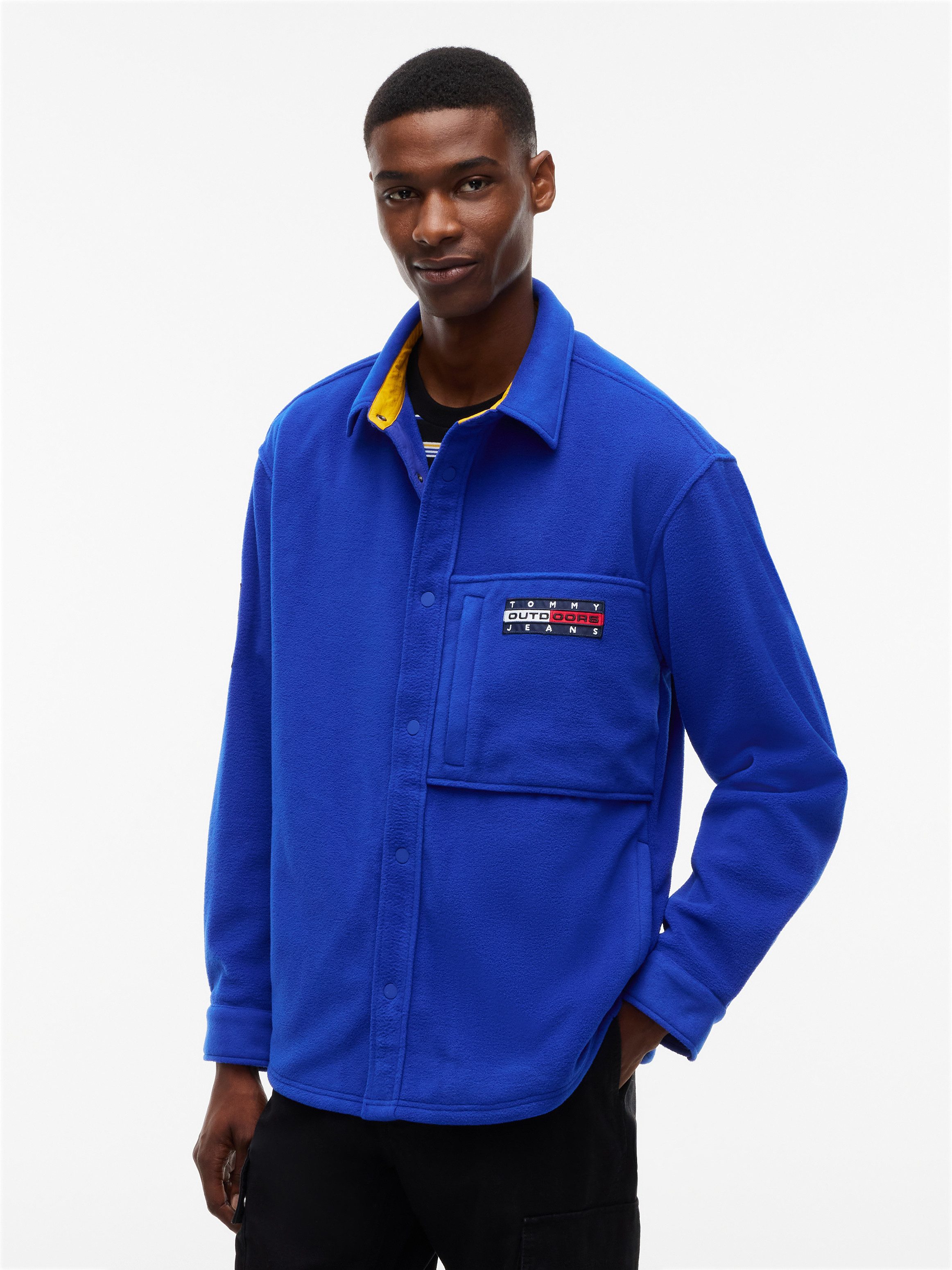 Tommy Jeans Hemdjacke TJM OUTDOORS FLEECE OVRSHIRT