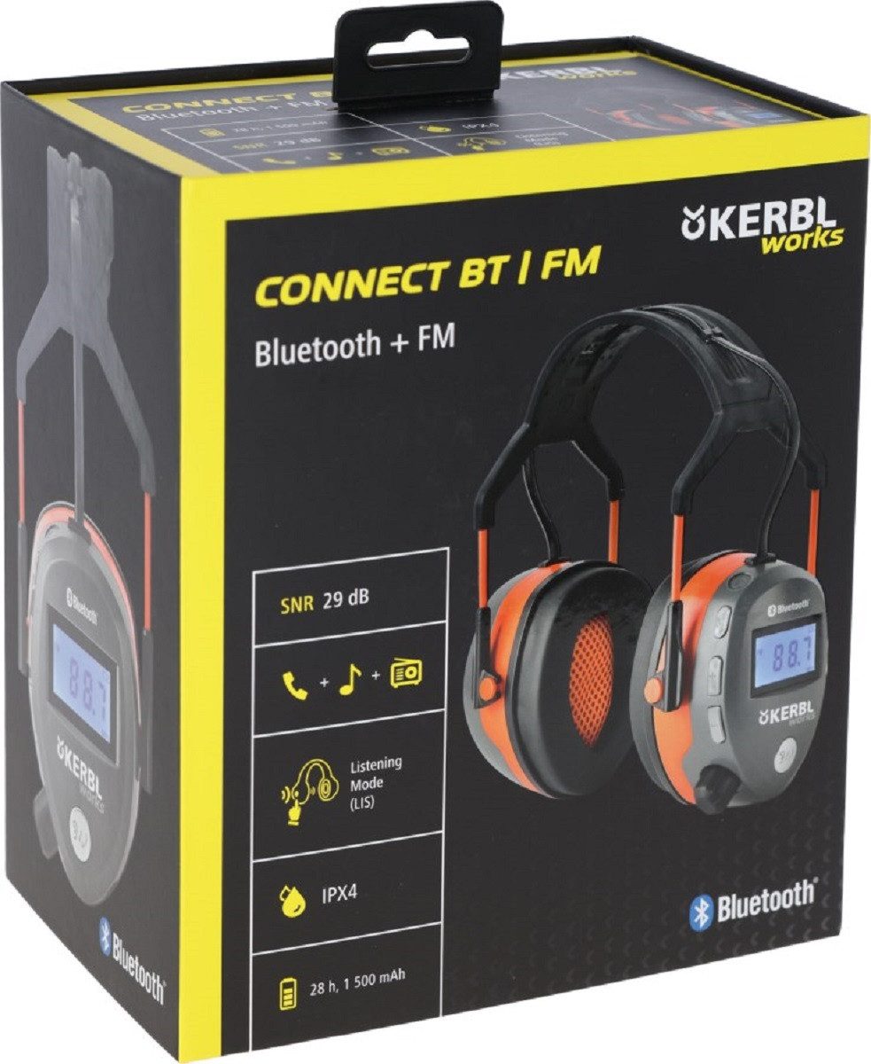 Kerbl Kapselgehörschutz Multimedia Gehörschutz Kapselgehörschutz Radio- und Bluetooth-Funktion, (1 St)