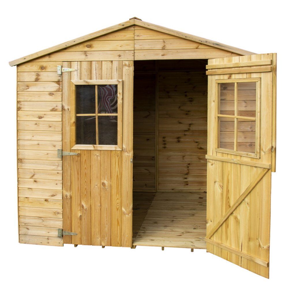 bvvertrieb Gerätehaus Geräteschuppen Holz für Werkzeug Fahrräder